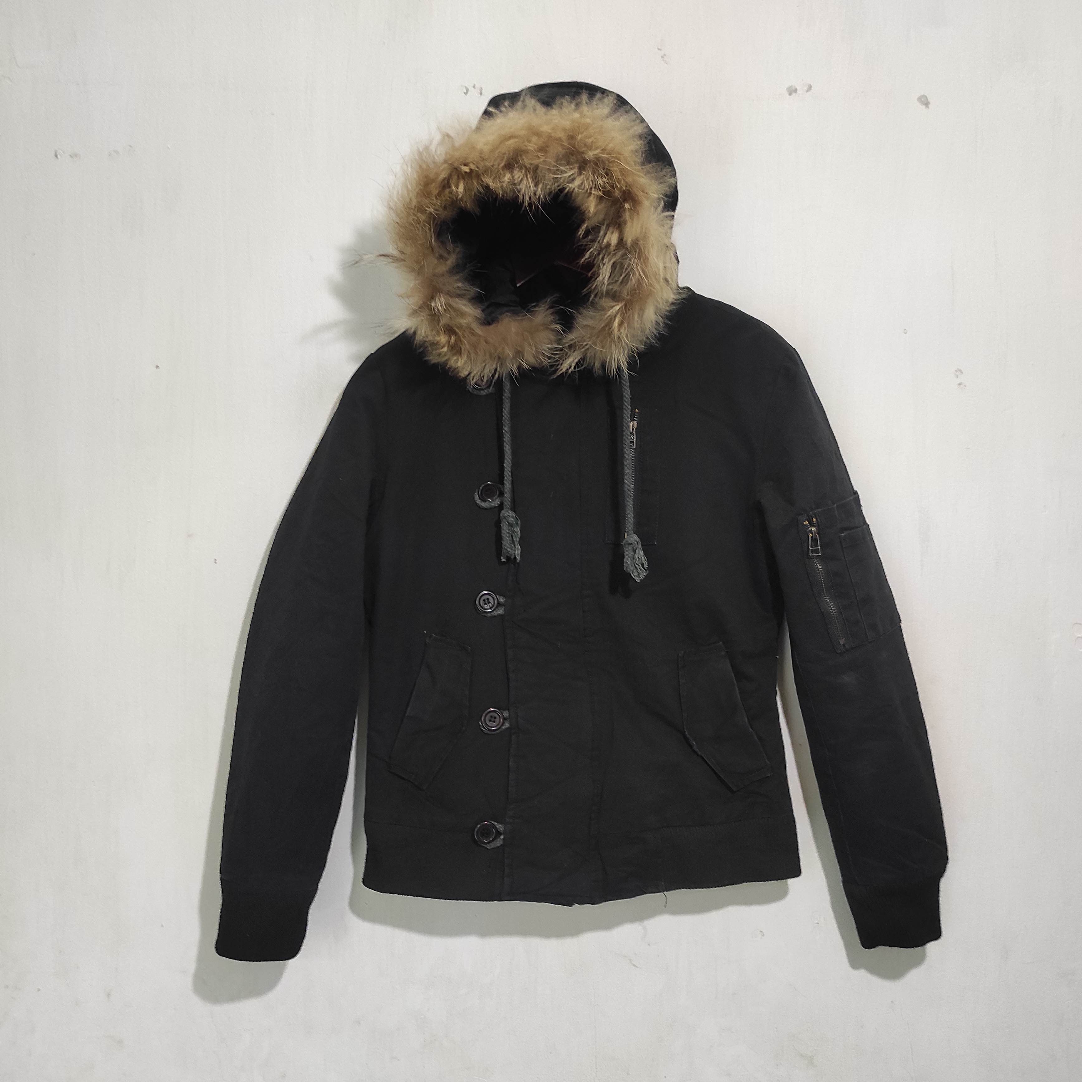 If Six Was Nine W.D.C. Fur Hoodie Jacket ifsixwasnine lgb Style Size US S / EU 44-46 / 1 - 3 Thumbnail