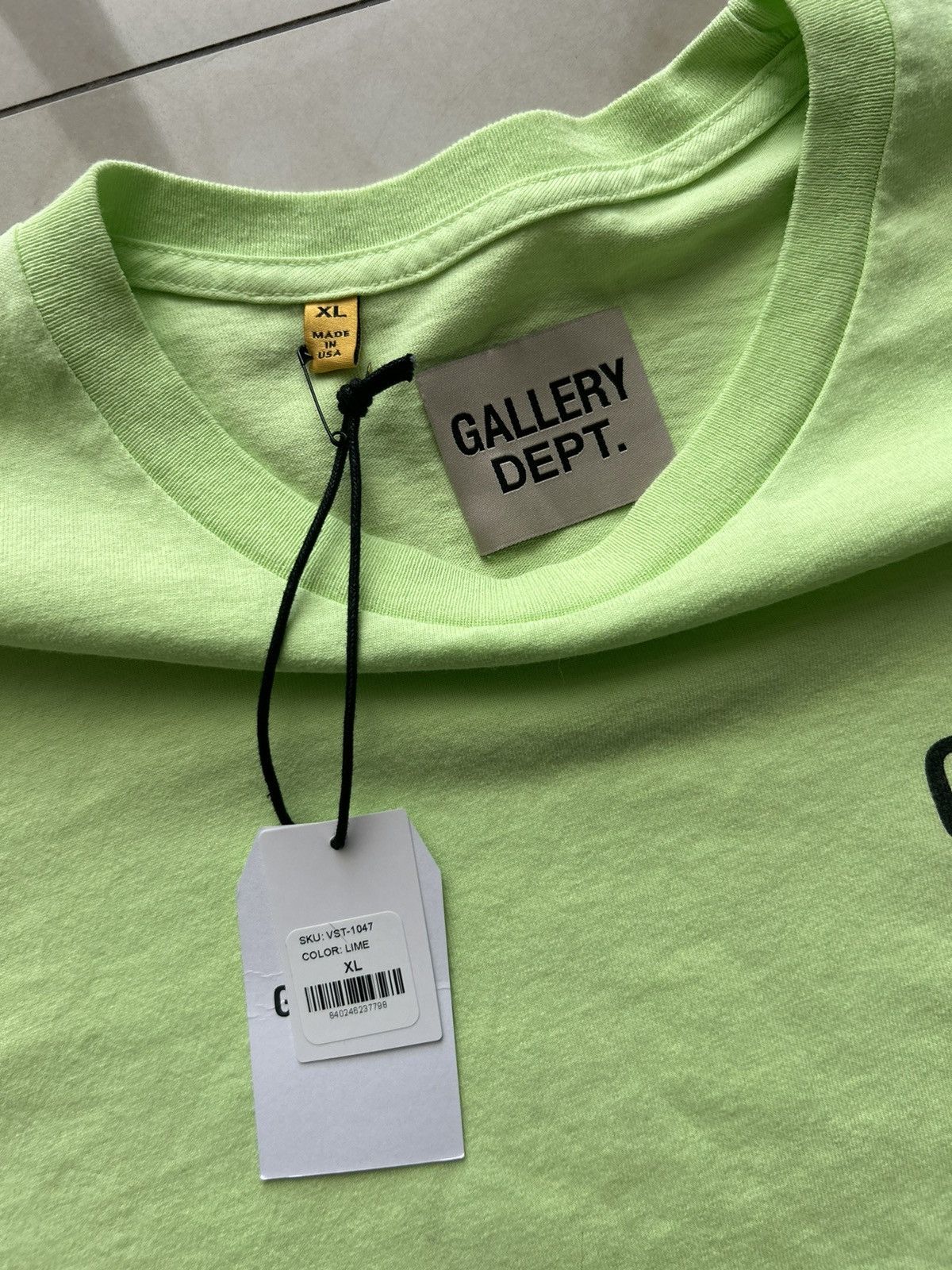 Gallery Dept. Gallery dept lime souvenir tee Size US XL / EU 56 / 4 - 2 Thumbnail