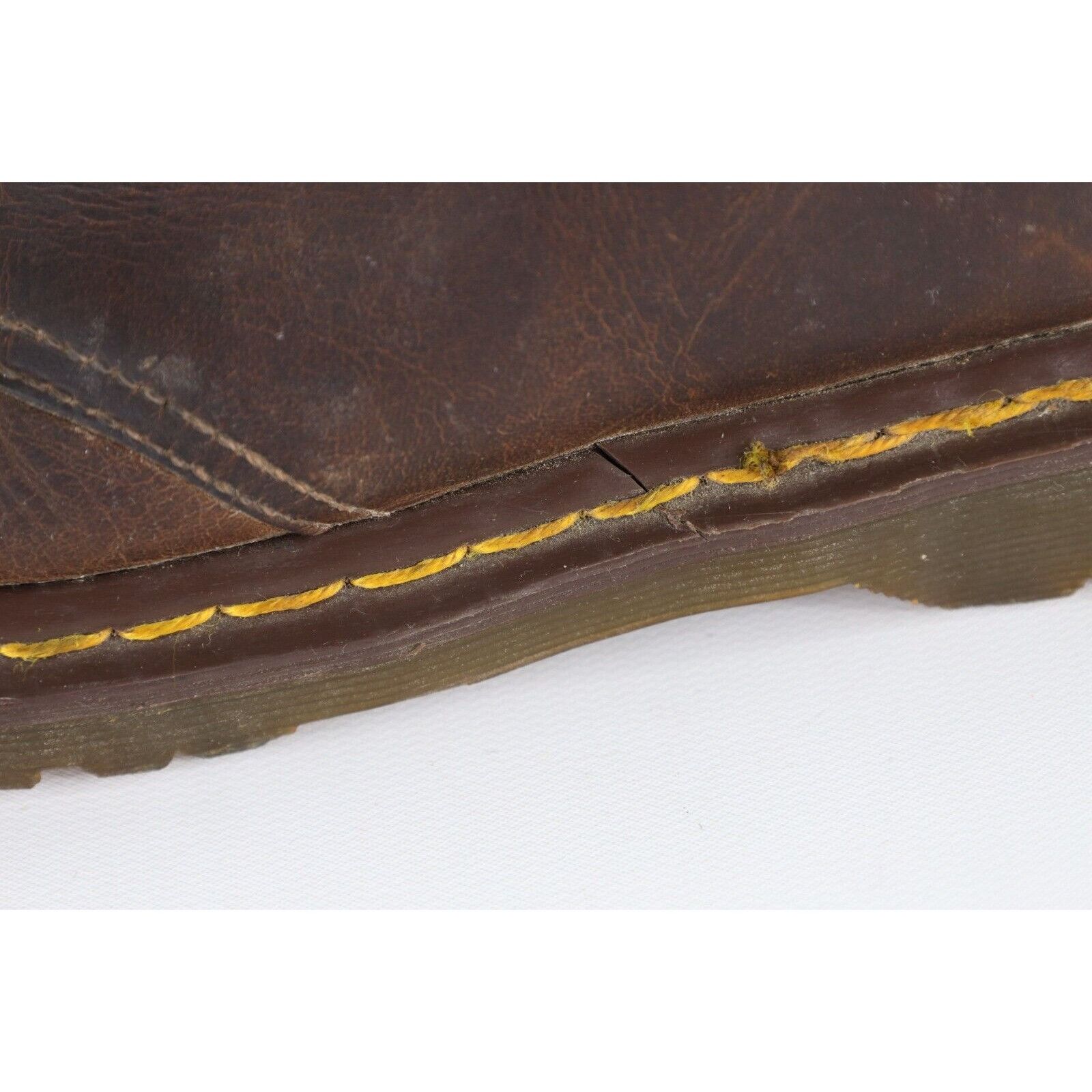 Dr. Martens × Vintage Vintage 90s Dr MartensDistressed Chunky Leather Oxford Shoes Size US 7 / EU 40 - 8 Thumbnail