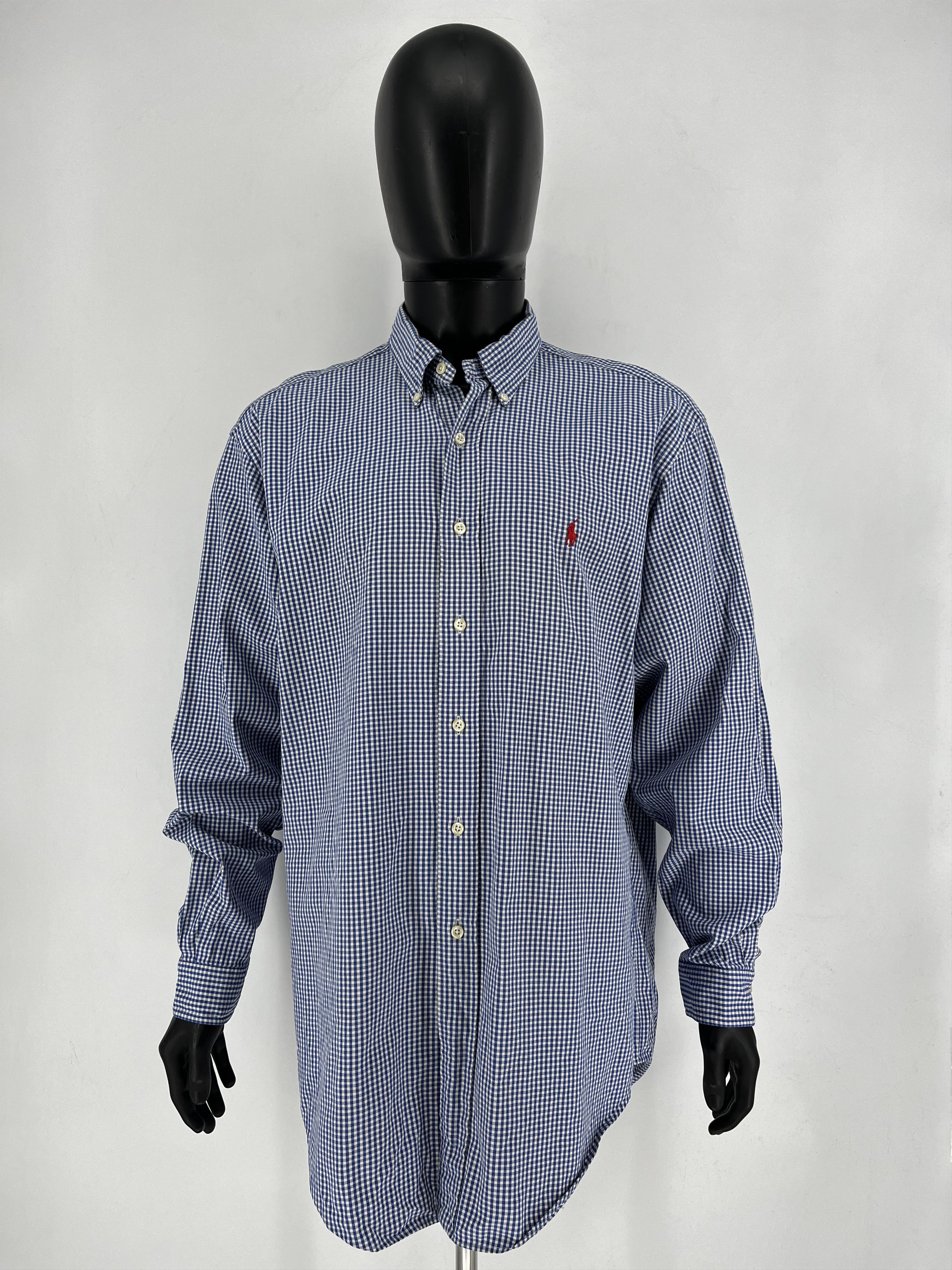 Polo Ralph Lauren Vintage y2k Polo Ralph Lauren Plaid Blake Cotton Flannel Size US XL / EU 56 / 4 - 2 Thumbnail