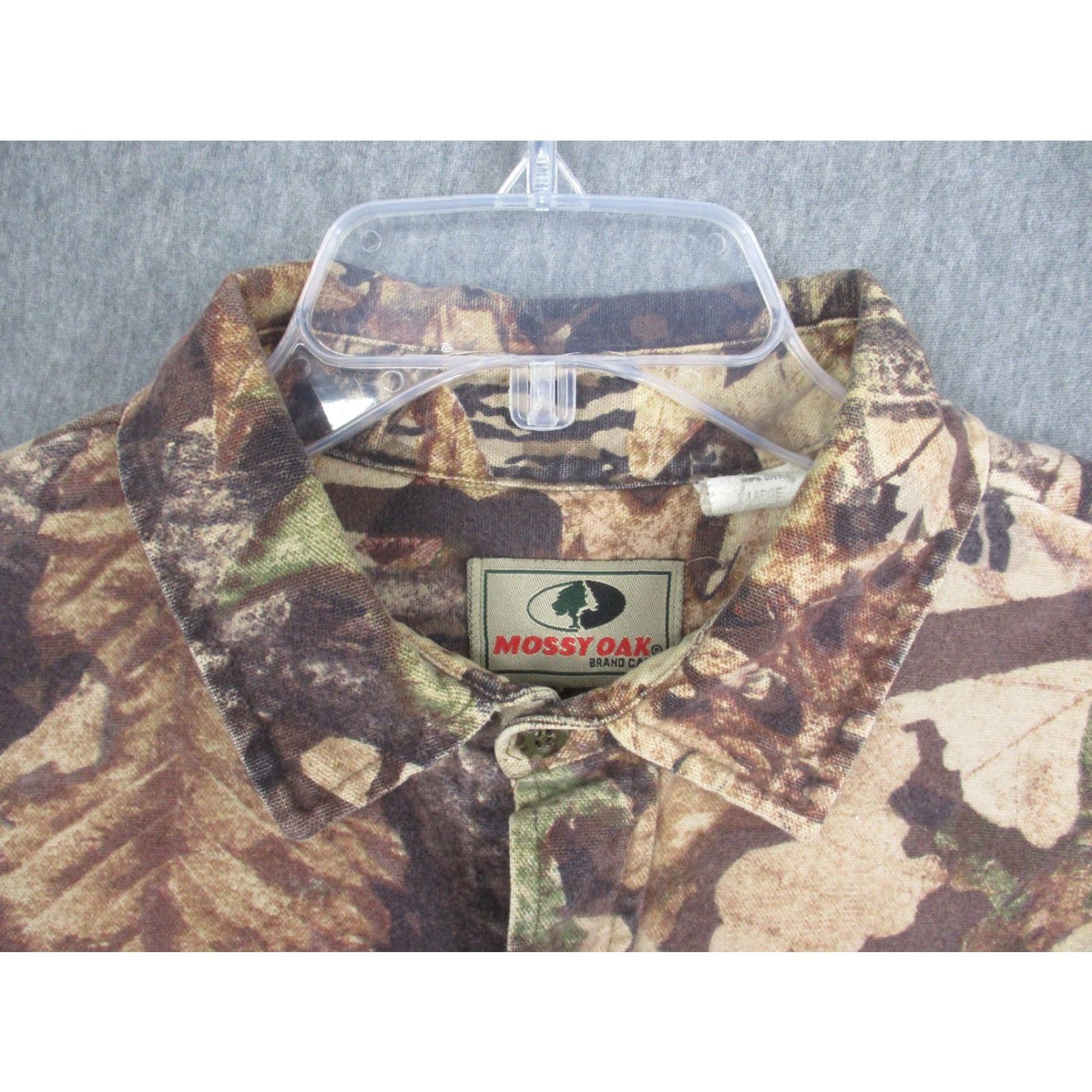 Vintage VINTAGE Mossy Oak Shirt Mens Large Forest Floor Camouflage Button Long Sleeve USA Made Size US L / EU 52-54 / 3 - 5 Thumbnail