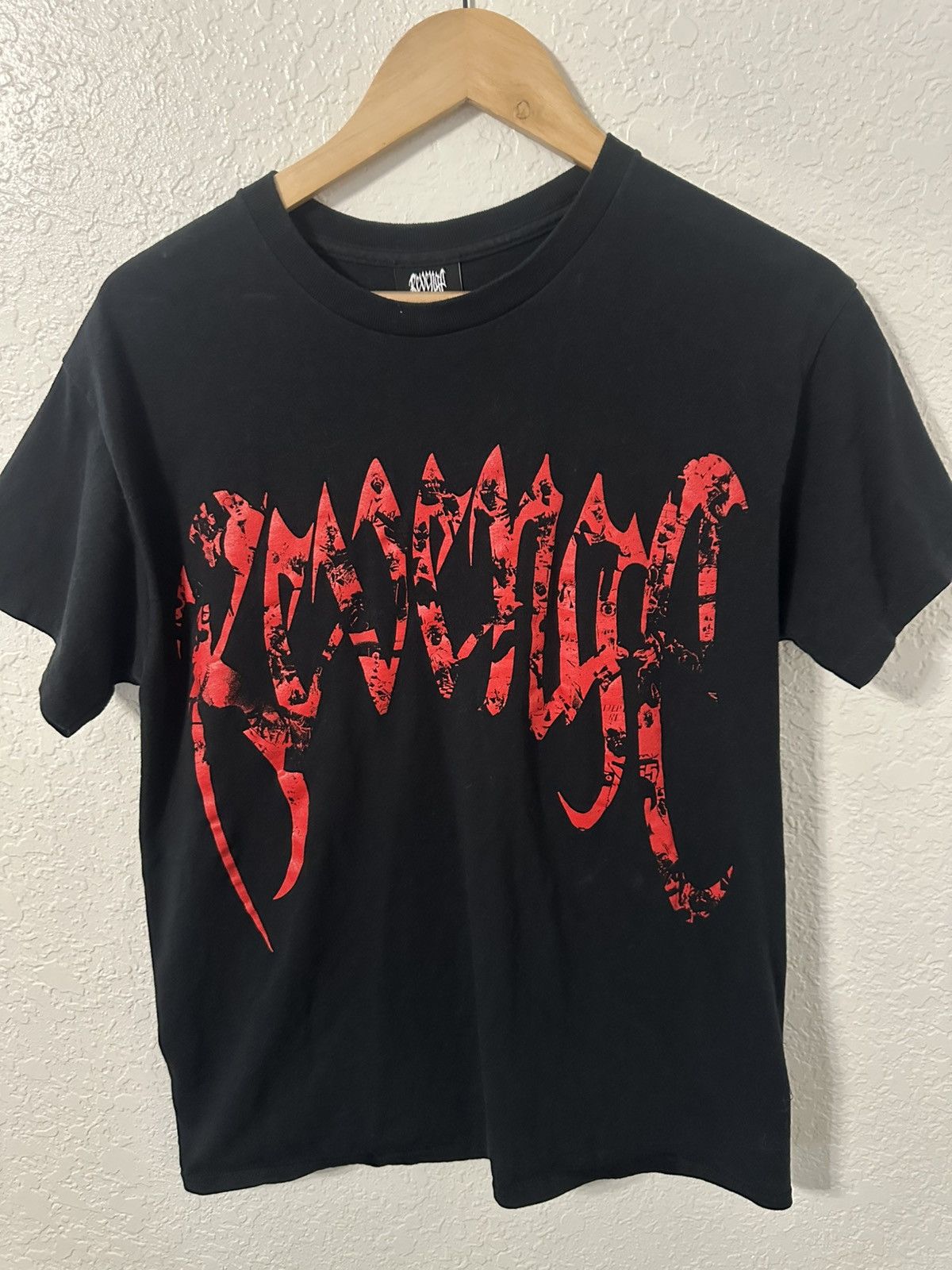Revenge Revenge T-Shirt Red Logo Size US M / EU 48-50 / 2 - 1 Thumbnail
