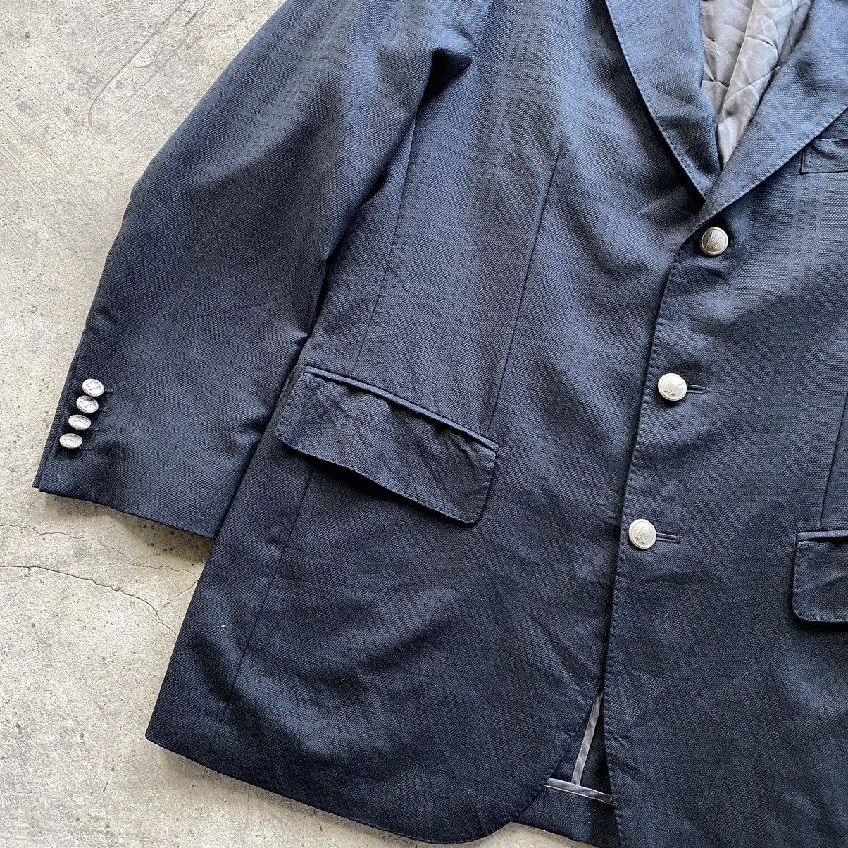 Burberry BURBERRY LONDON Black Nova Check Blazer Jacket Size US M / EU 48-50 / 2 - 6 Thumbnail