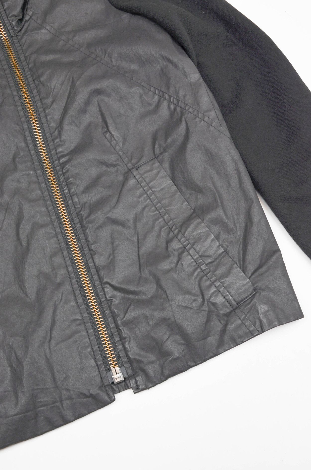 Helmut Lang Helmut Waxed Cotton Zip Jacket Size P Size XS / US 0-2 / IT 36-38 - 5 Thumbnail