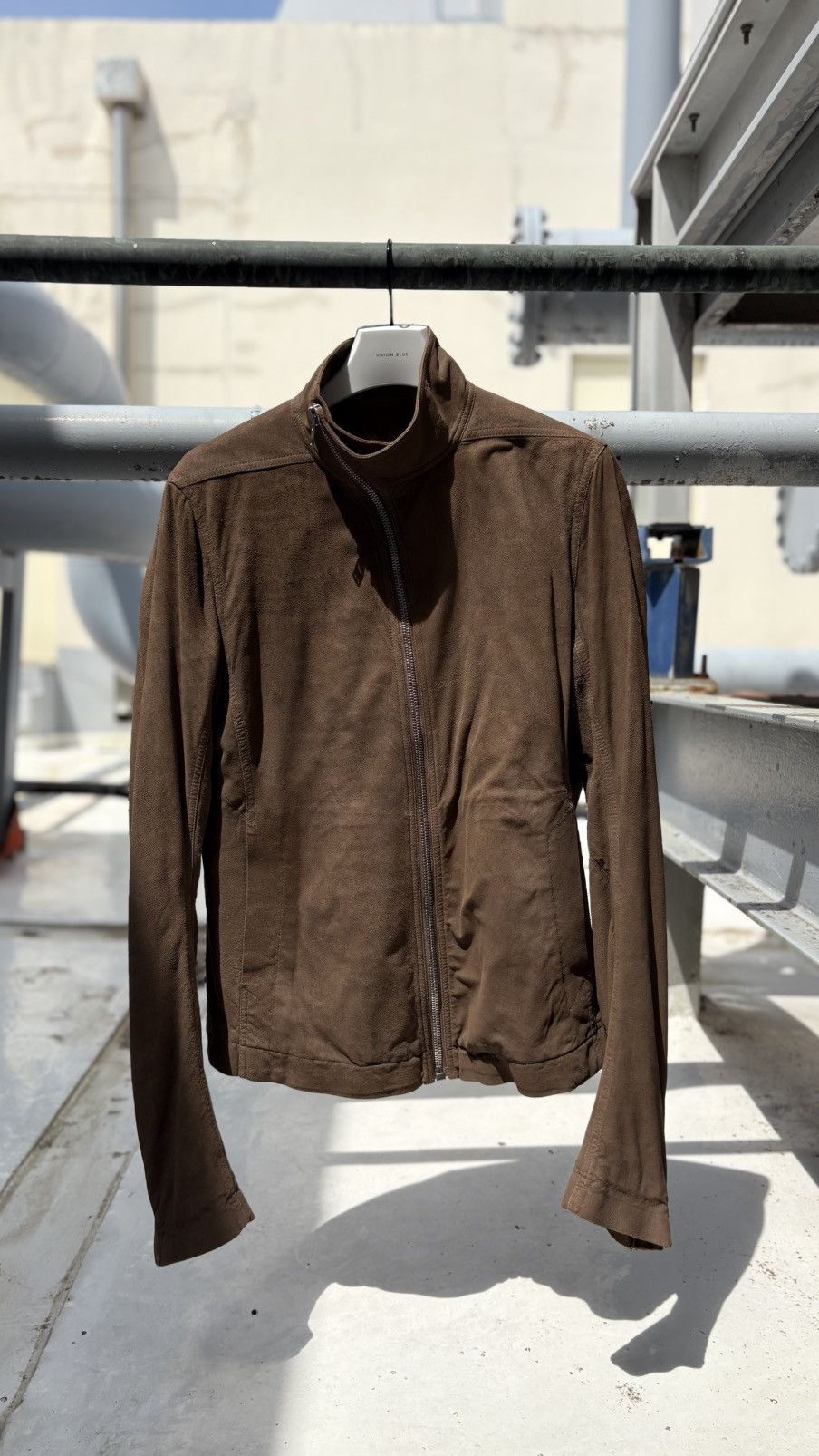 Rick Owens 15FW RICK OWENS MOLINO LEATHER JACKET Size US M / EU 48-50 / 2 - 1 Thumbnail