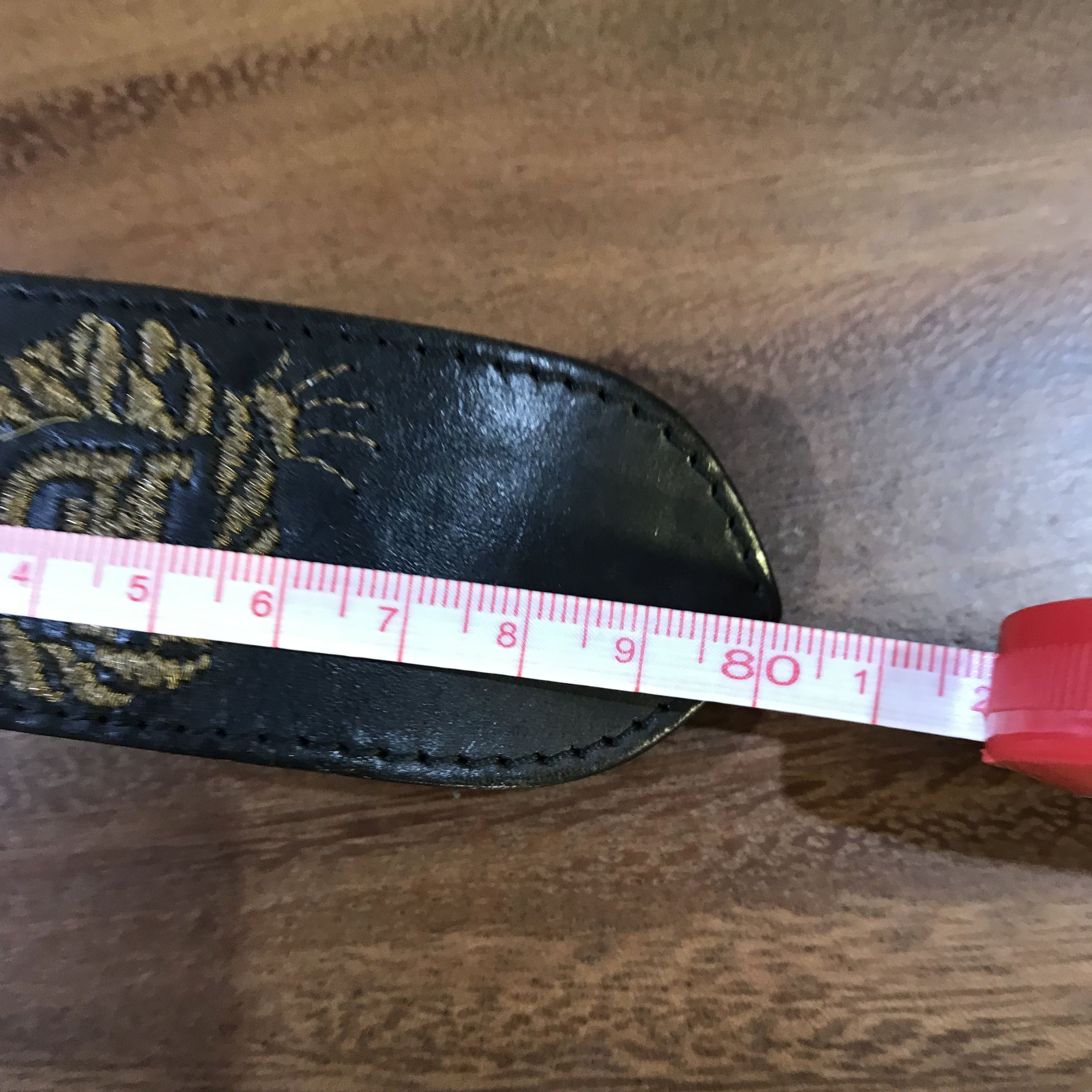 Vintage Vintage Roccobarocco Italian Belt black bohemian leather Size ONE SIZE - 9 Thumbnail