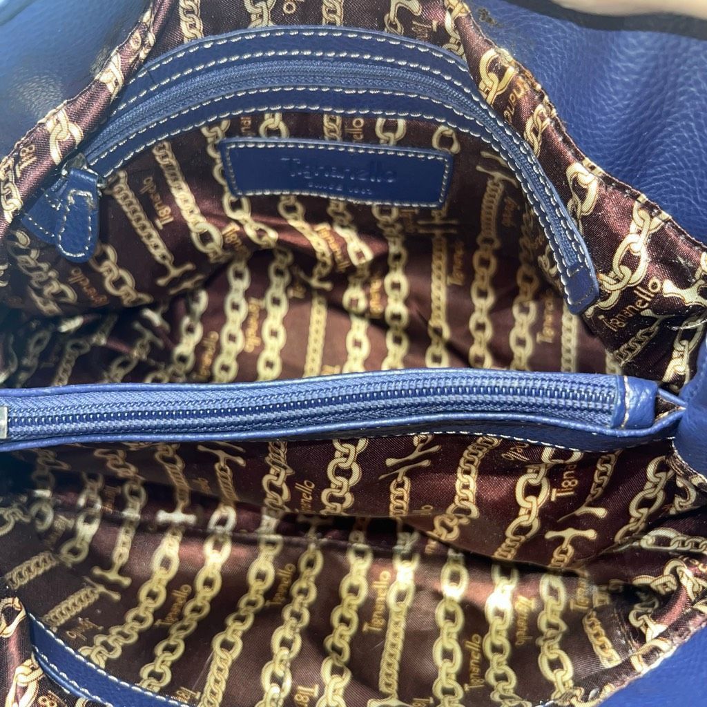 Other Tignanello Denim Blue Leather Three Shoulder Bag with Large Size ONE SIZE - 10 Thumbnail