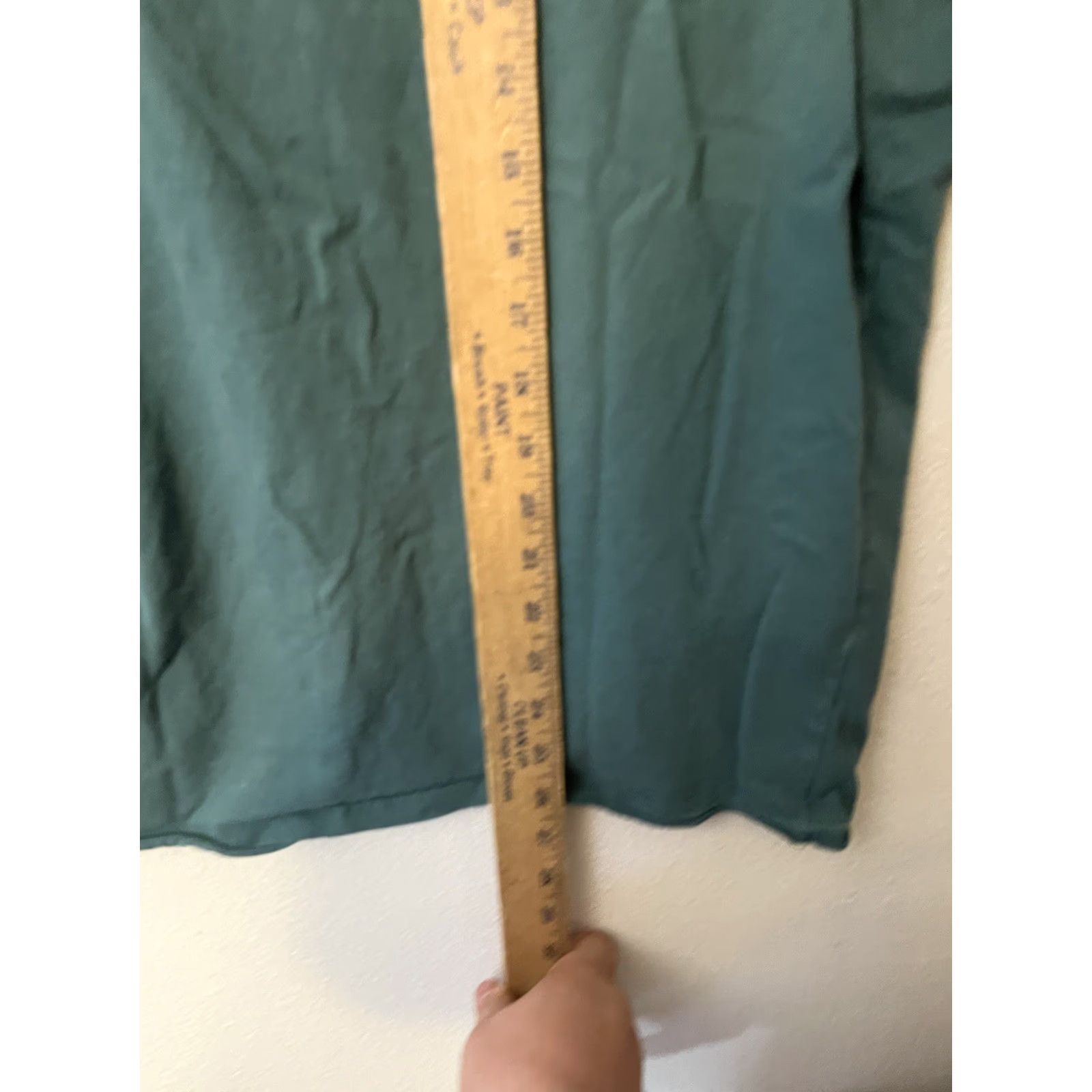 Tommy Hilfiger Tommy Hilfiger Mens Large Crew Neck T Shirt Short Sleeve Solid Green Shirt Mens L Green Logo Size US L / EU 52-54 / 3 - 4 Thumbnail