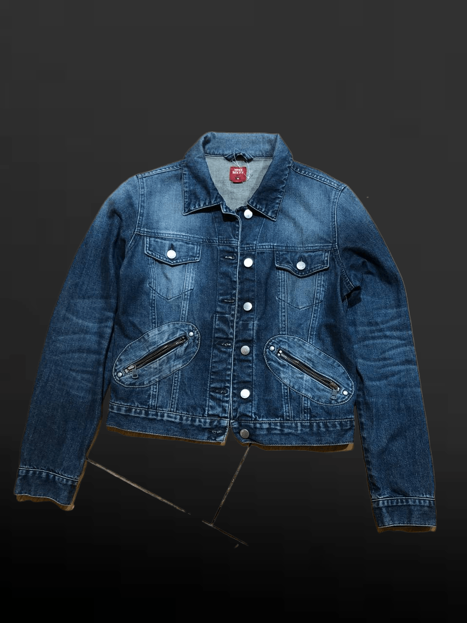 Miss Sixty Miss Sixty Denim Jacket Blue Hip Hop Streetwear 90s Y2K Size M / US 6-8 / IT 42-44 - 1 Thumbnail
