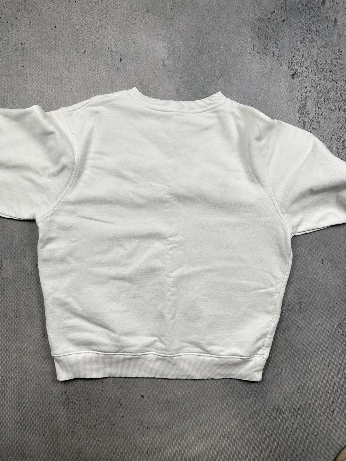 Dior Dior Safety Pin Embroidered Logo Sweatshirt White Lux Fleece Size US L / EU 52-54 / 3 - 18 Thumbnail