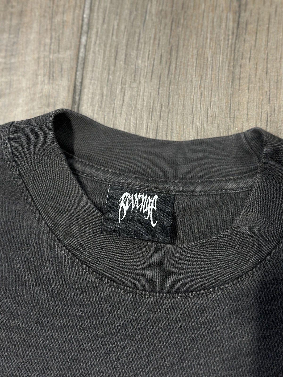 Revenge REVENGE FALLEN ANGEL TEE VINTAGE BLACK Size US M / EU 48-50 / 2 - 2 Thumbnail