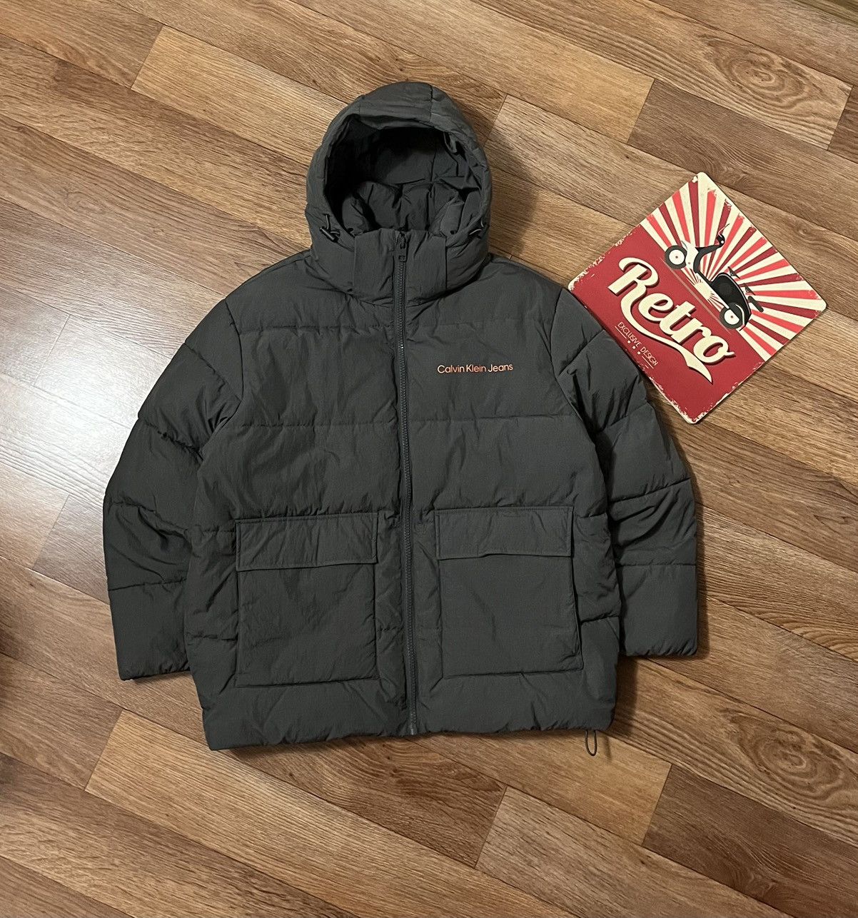 Calvin Klein Calvin Klein Jeans Recycled Nylon Puffer Jacket Down Bomber Size US M / EU 48-50 / 2 - 1 Thumbnail
