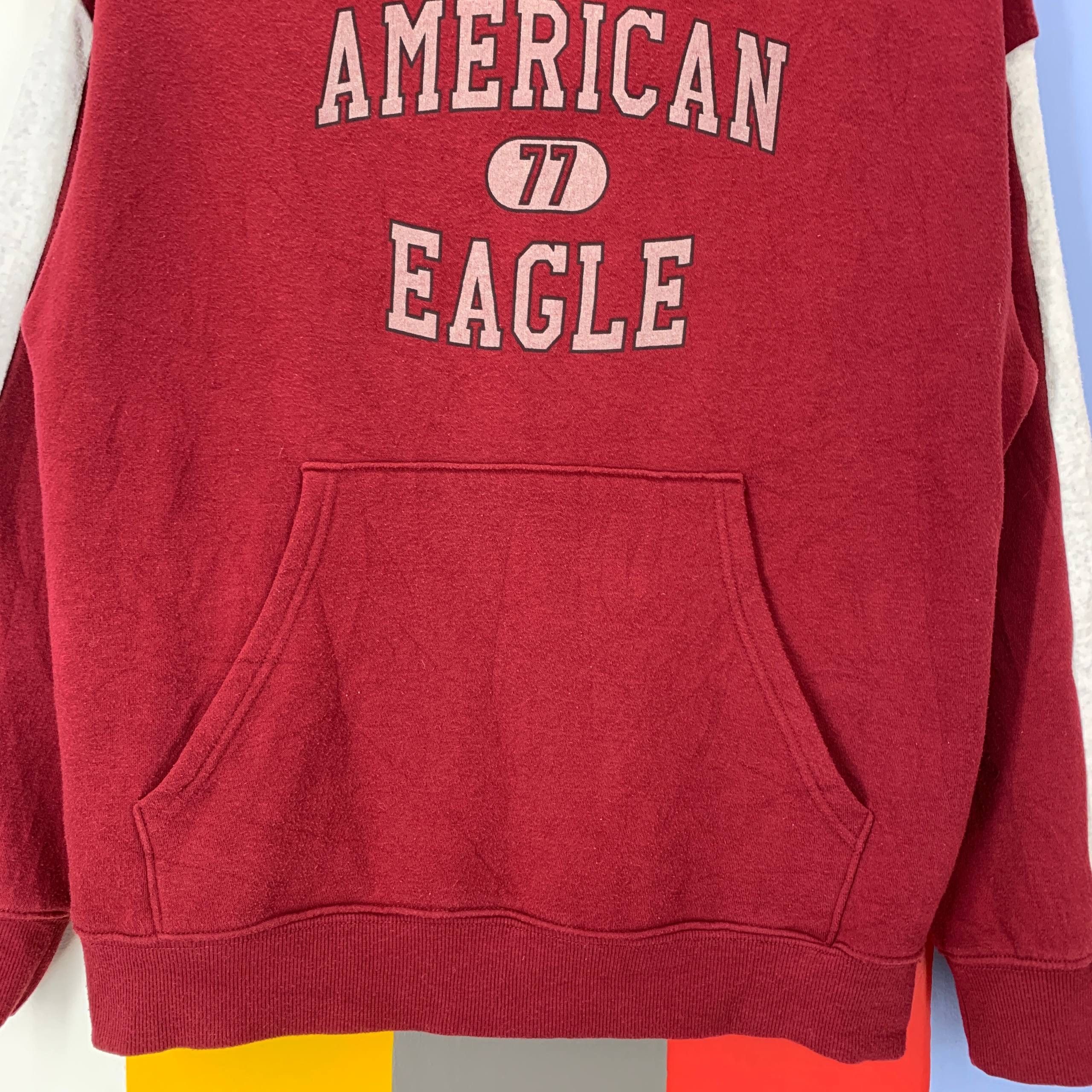 American Eagle Outfitters AMERICAN EAGLE Hoodie Pullover #2576/V Size US XS / EU 42 / 0 - 3 Thumbnail