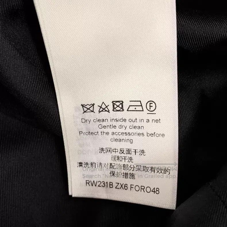 Louis Vuitton Louis Vuitton 23 Black Side Knot Tie Sheep Wool Zip Sleeve Size XS / US 0-2 / IT 36-38 - 8 Thumbnail