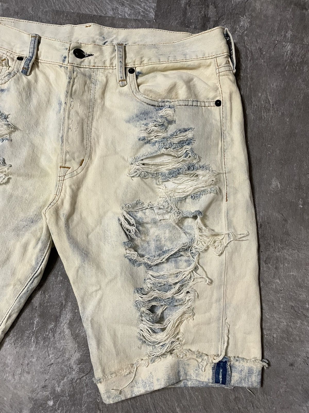 Denim & Supply Ralph Lauren Vintage Distressed Denim & Supply Ralph Lauren Jeans shorts Size US 32 / EU 48 - 2 Thumbnail