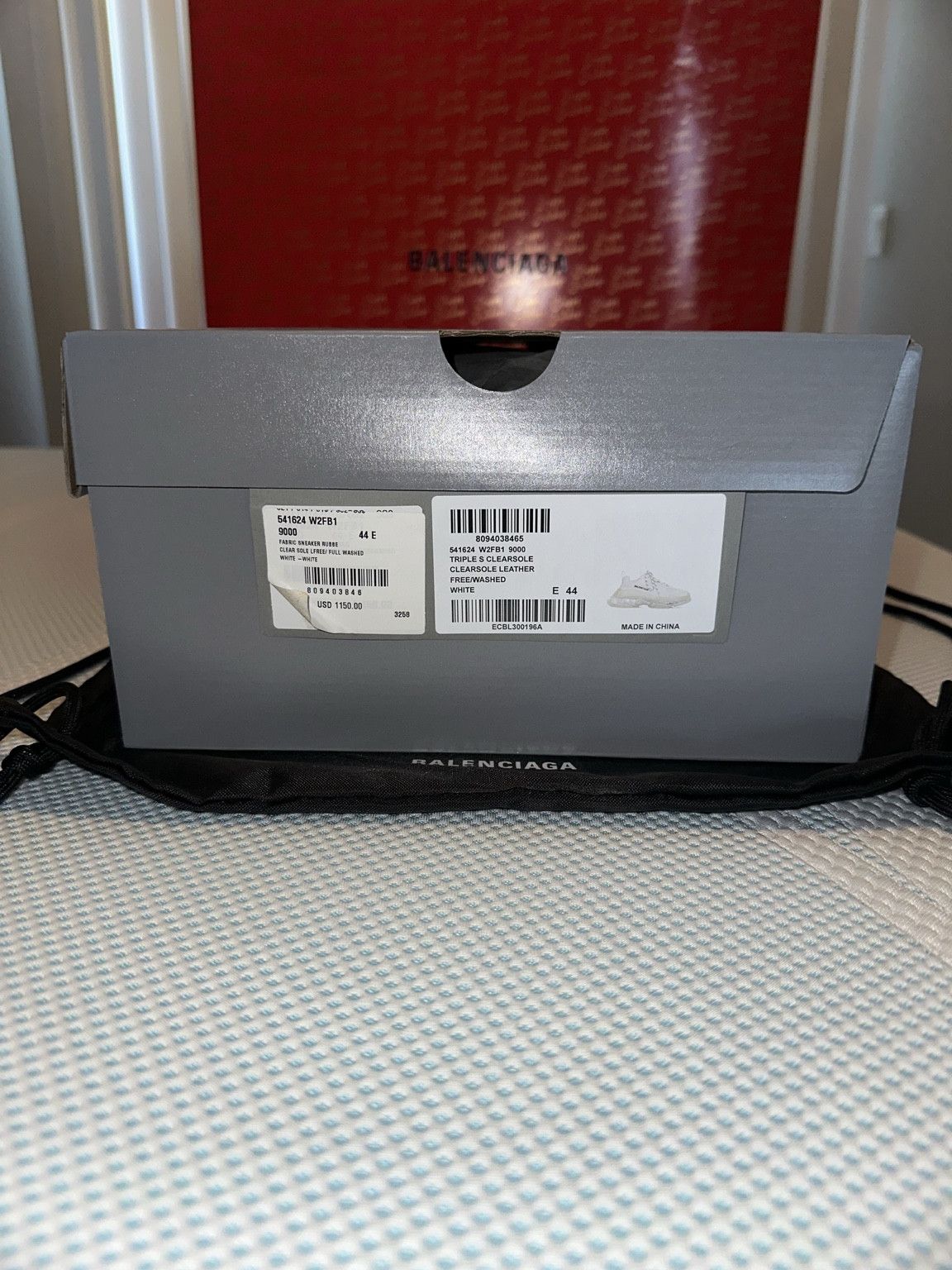 Balenciaga Balenciaga Triple S Clear Sole White Cream Size 44 (OG All) Size US 11 / EU 44 - 7 Thumbnail
