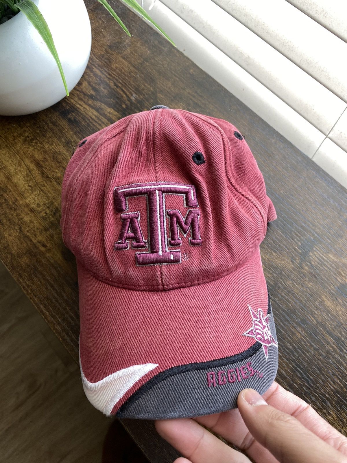 Vintage ATM Aggies Y2K College Hat Size ONE SIZE - 2 Thumbnail