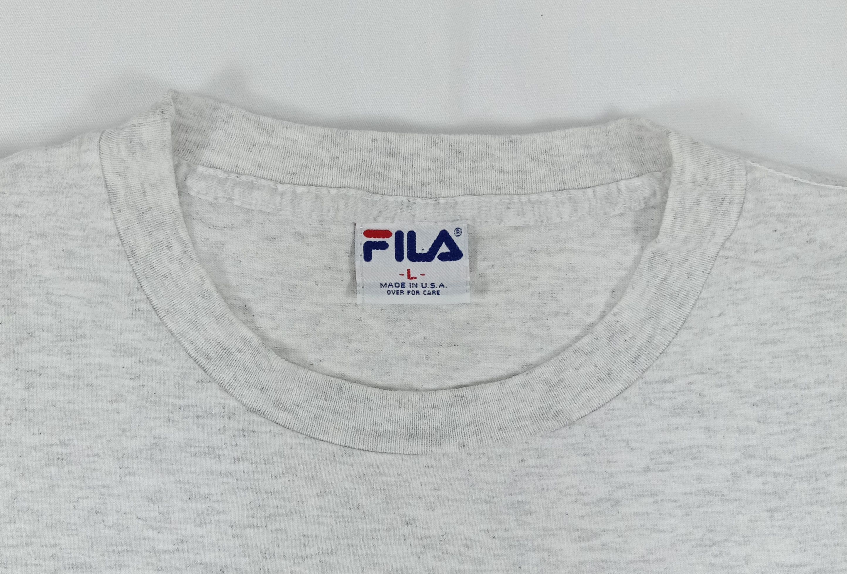 Fila Vintage 90s Fila Made In USA Logo T Shirt Size US XL / EU 56 / 4 - 2 Thumbnail