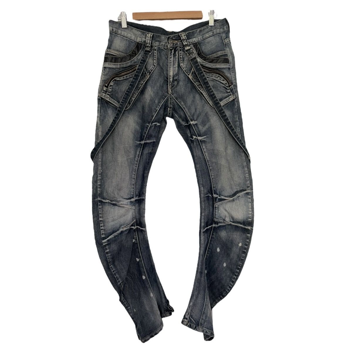 PPFM Ppfm suspender j cut denim Size US 30 / EU 46 - 1 Thumbnail