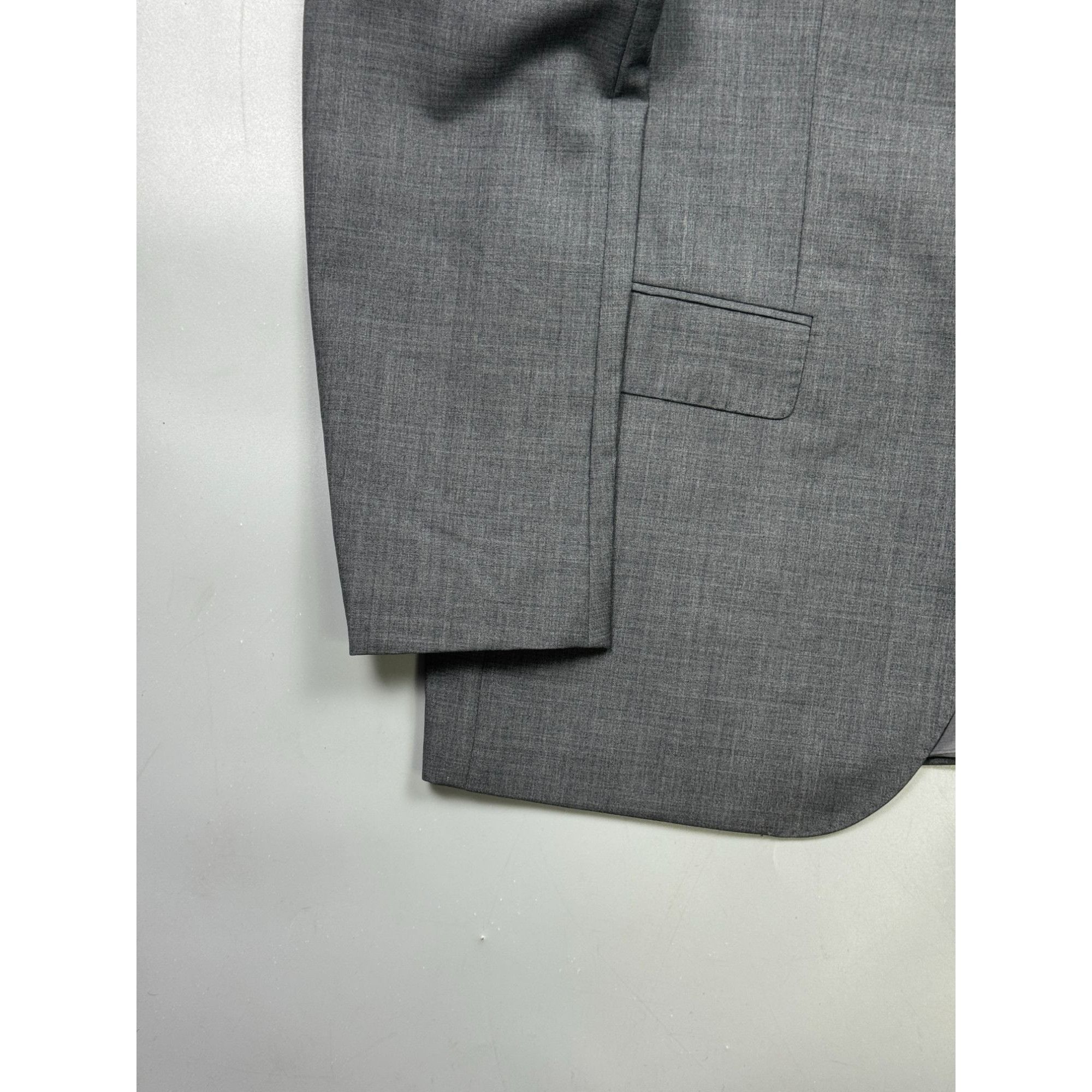 Hugo Boss Hugo Boss Mint Gray Wool Two Piece Suit (Y1274) Size 42R - 3 Thumbnail
