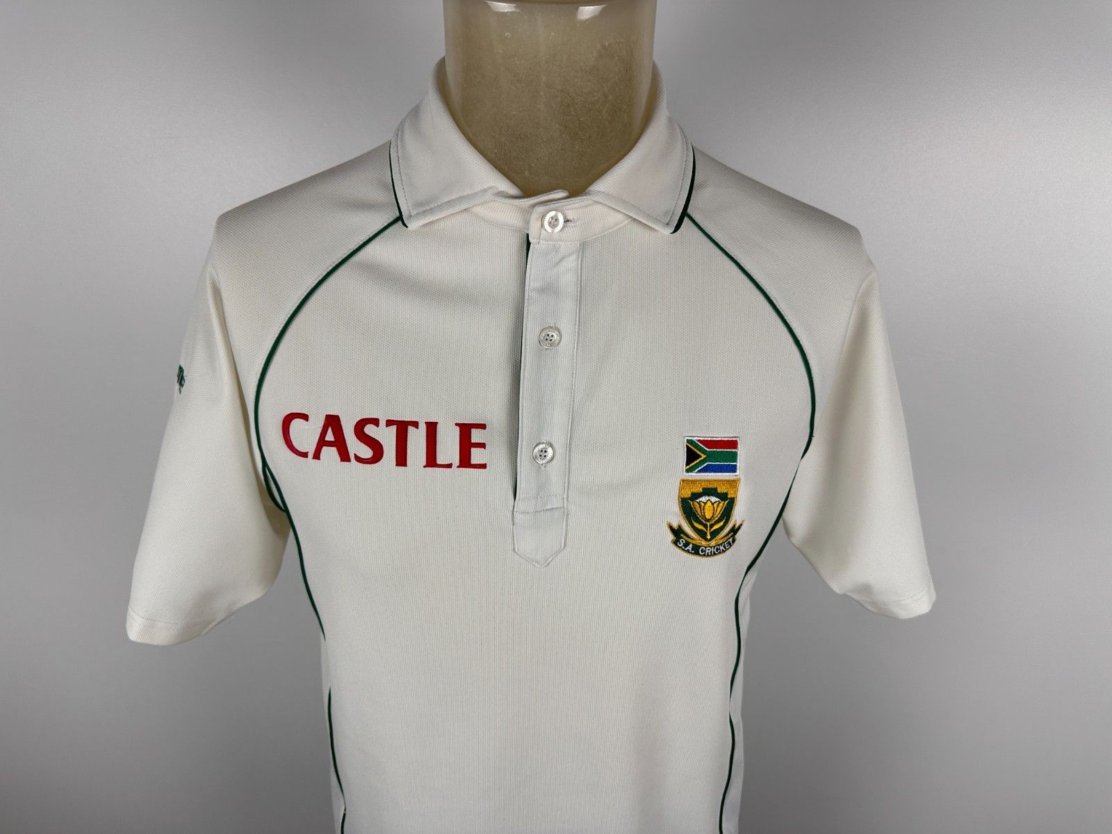 Hummel Hummel South Africa Cricket Shirt Jersey White Mens Size S Size US S / EU 44-46 / 1 - 4 Thumbnail