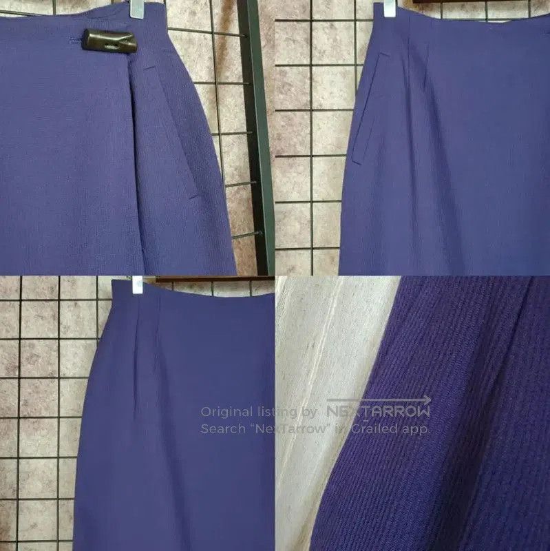 Dior Dior Purple Wool Mini Skirt for Women . Size 33" - 6 Thumbnail