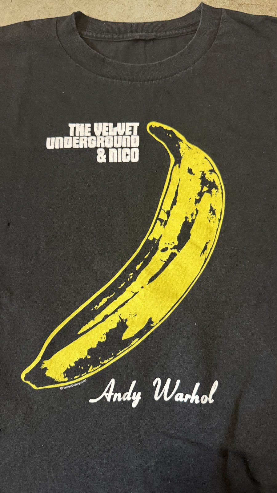 Vintage 1990s Andy Warhol The Velvet Underground & Nico Size US L / EU 52-54 / 3 - 2 Thumbnail