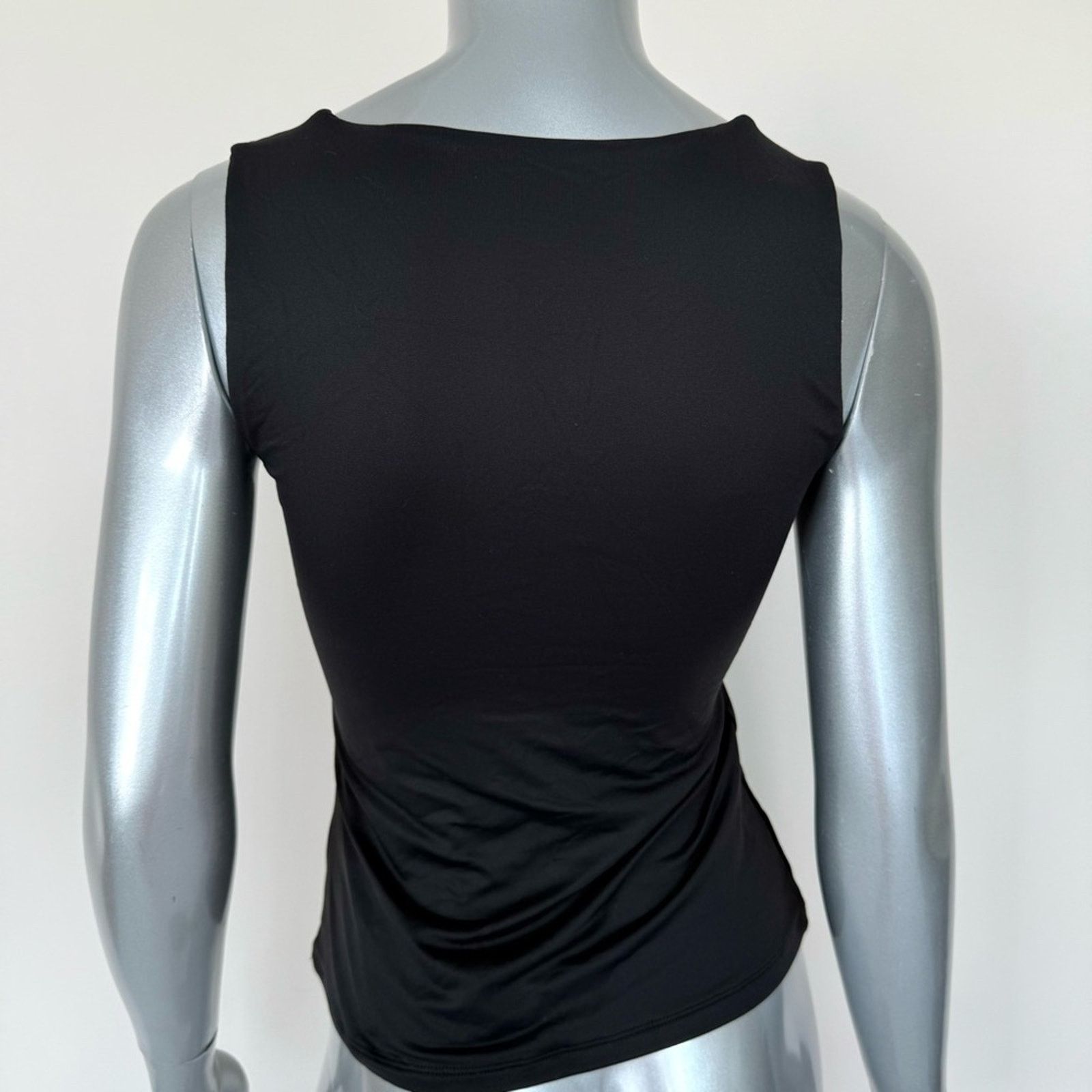 Elie Tahari NEW Tahari black tank top size XS Size XS / US 0-2 / IT 36-38 - 3 Thumbnail