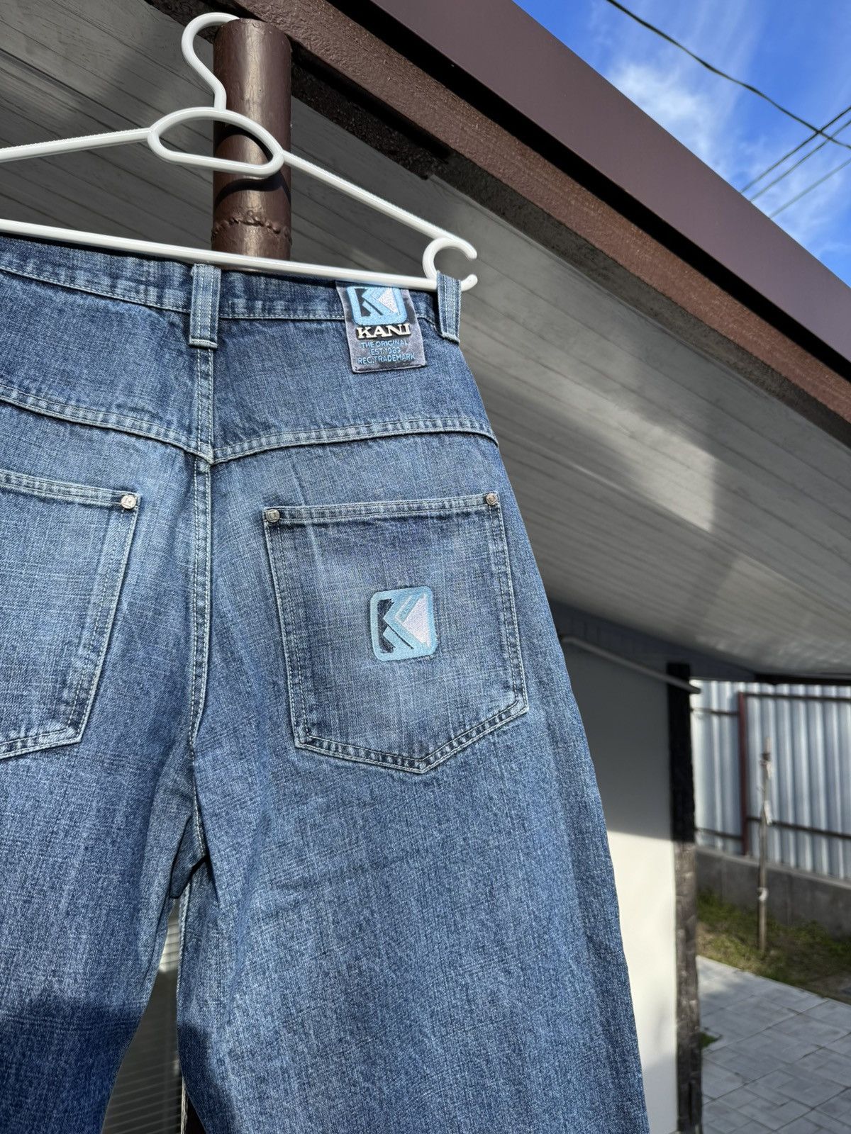 Karl Kani × Rap Tees × Vintage 👹Karl Kani Baggy Jeans👹 Size US 31 - 3 Thumbnail