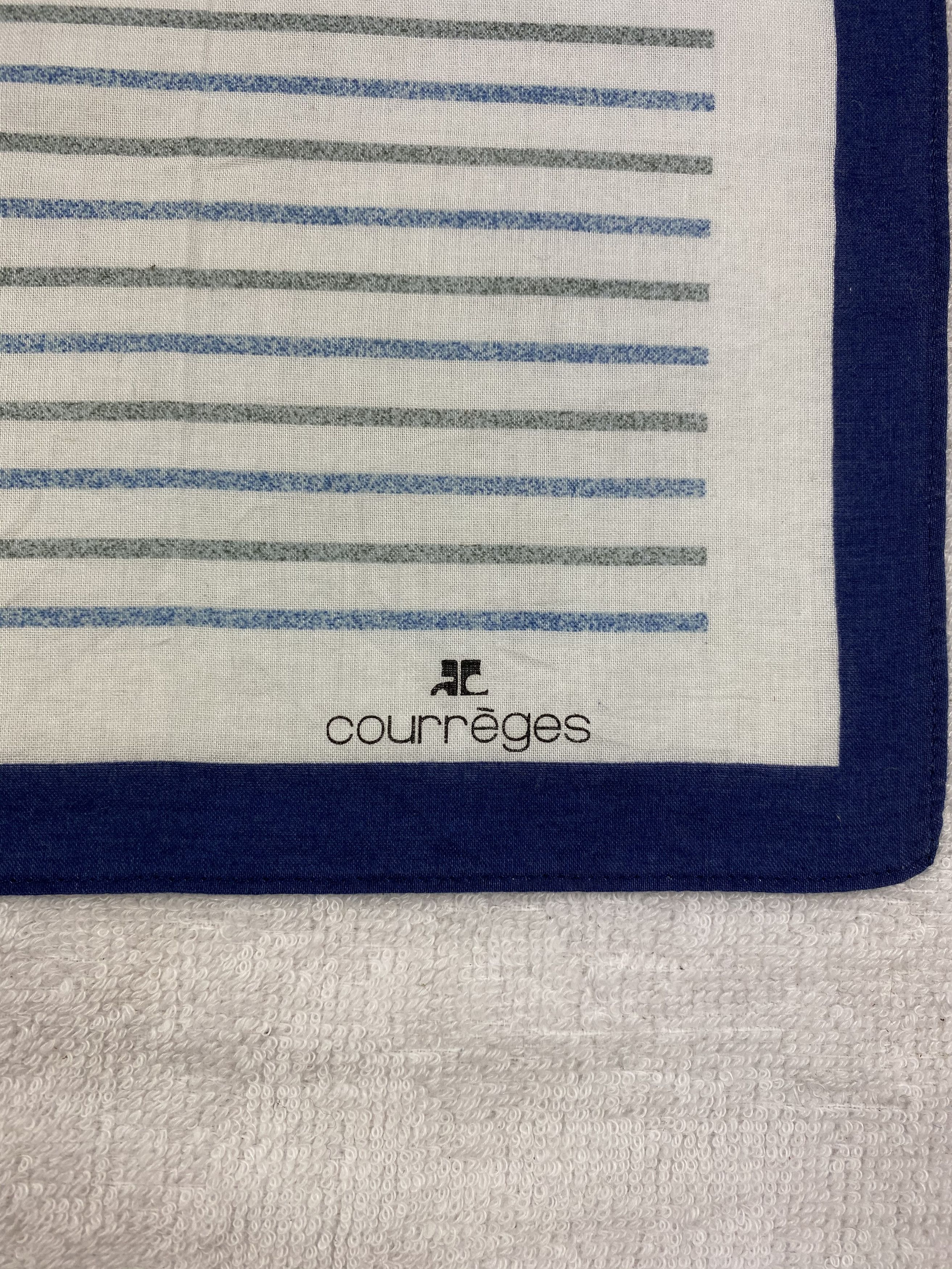 Courreges × Vintage Courreges Handkerchief / Bandana / Neckerchief Size ONE SIZE - 5 Thumbnail