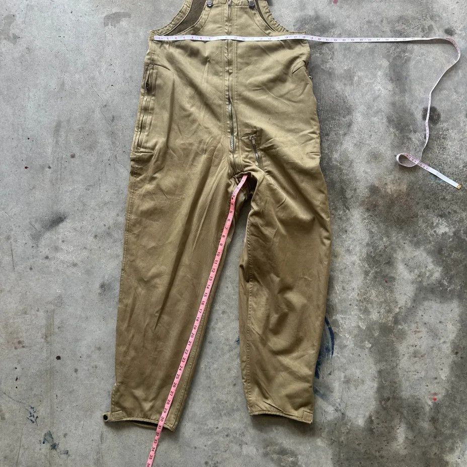 Other Vintage 40s WWII Armored Tanker Combat Trousers Overalls Size US 36 / EU 52 - 8 Thumbnail