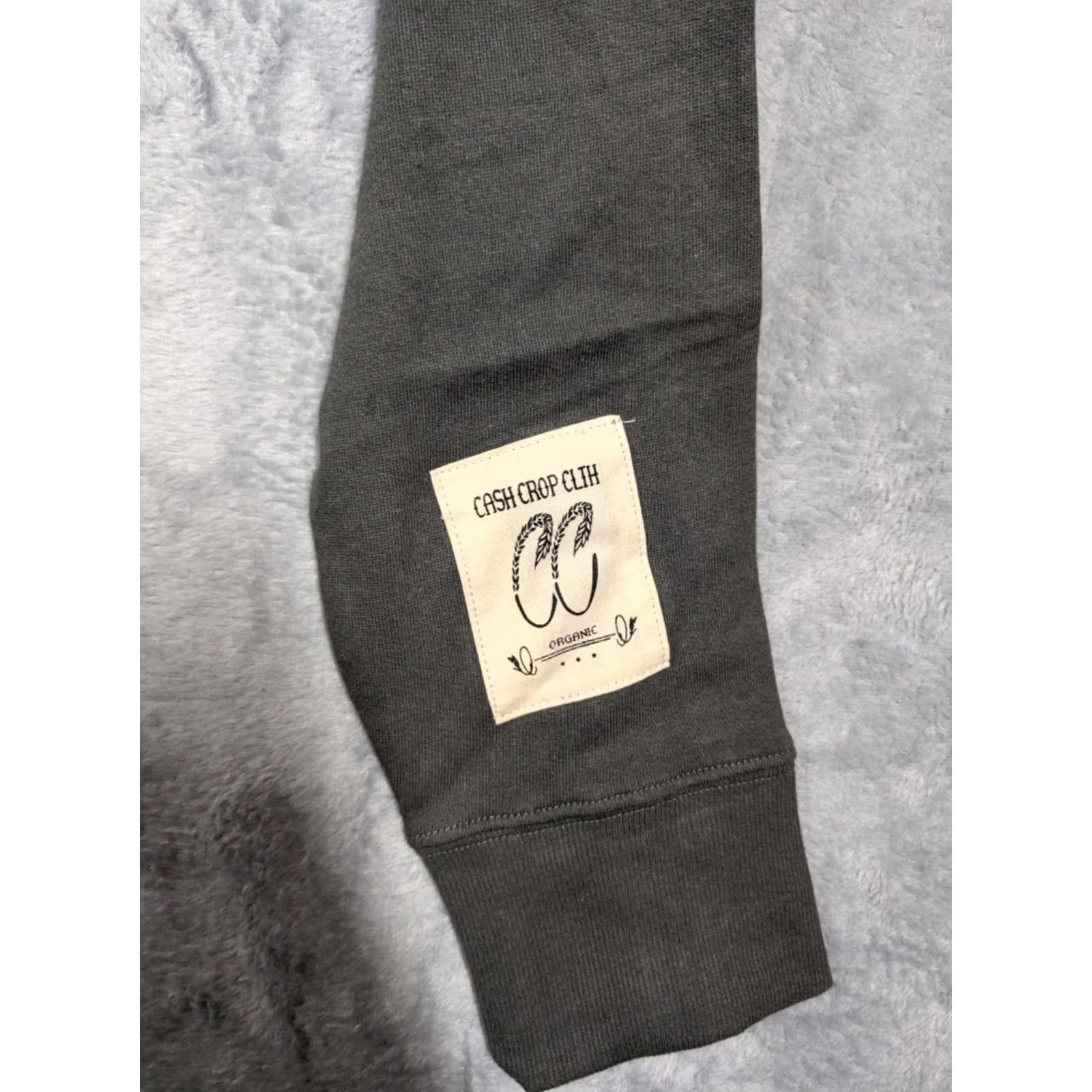 Vintage Mens Cash Crop Heavy Weight Crew Neck Sweater Pockets Elbow Pads Sz L Green Casual Outdoor Hiking Walking Mens Size US L / EU 52-54 / 3 - 5 Thumbnail