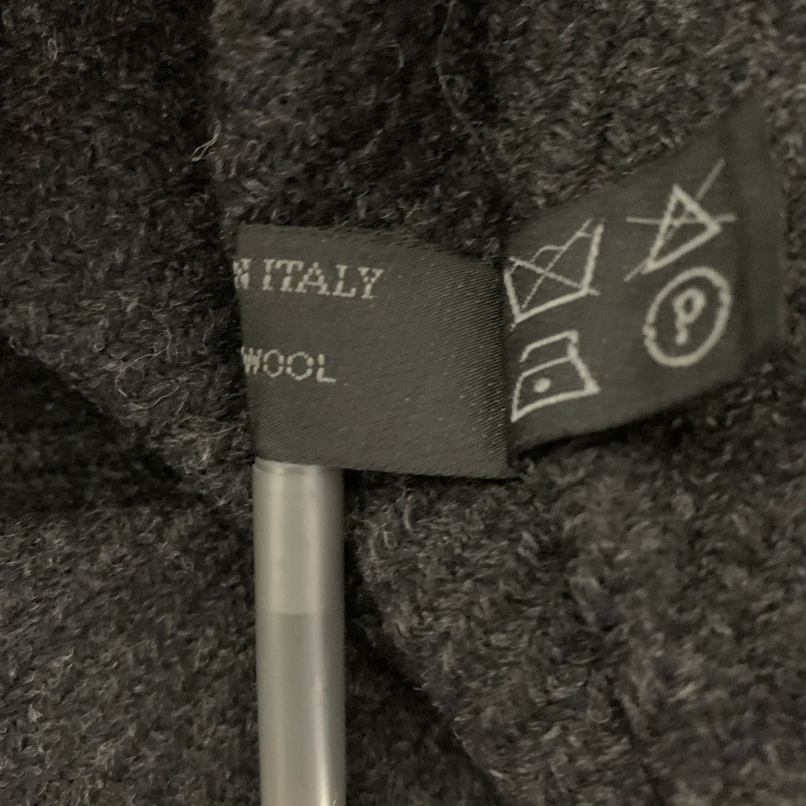 Prada PRADA Size 2 Grey Dark Grey Wool Blend Mini Skirt Size 26" / US 2 / IT 38 - 5 Thumbnail
