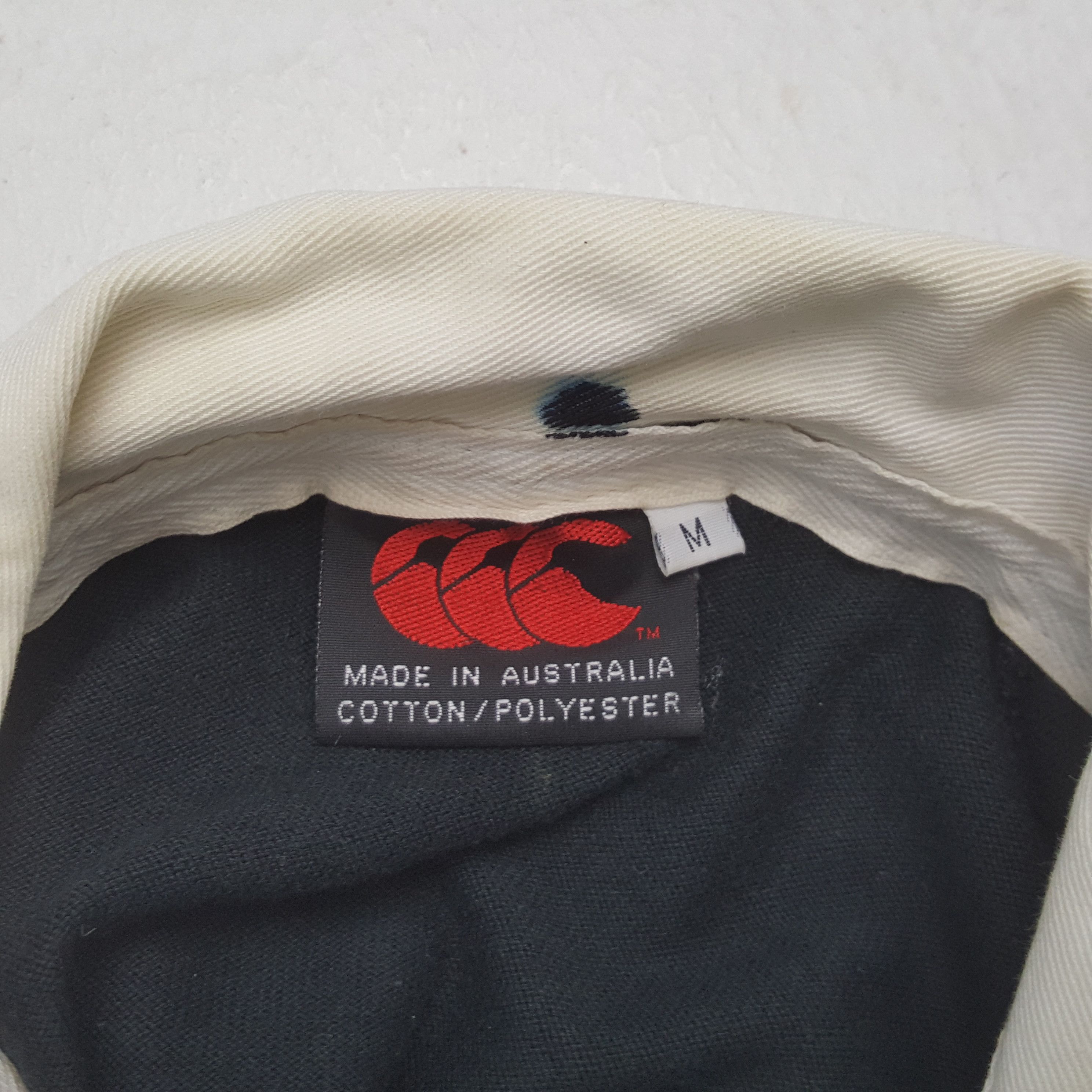 Designer Canterbury New Zealand All Blacks RUGBY Style Polos C294N23 Size US L / EU 52-54 / 3 - 5 Thumbnail