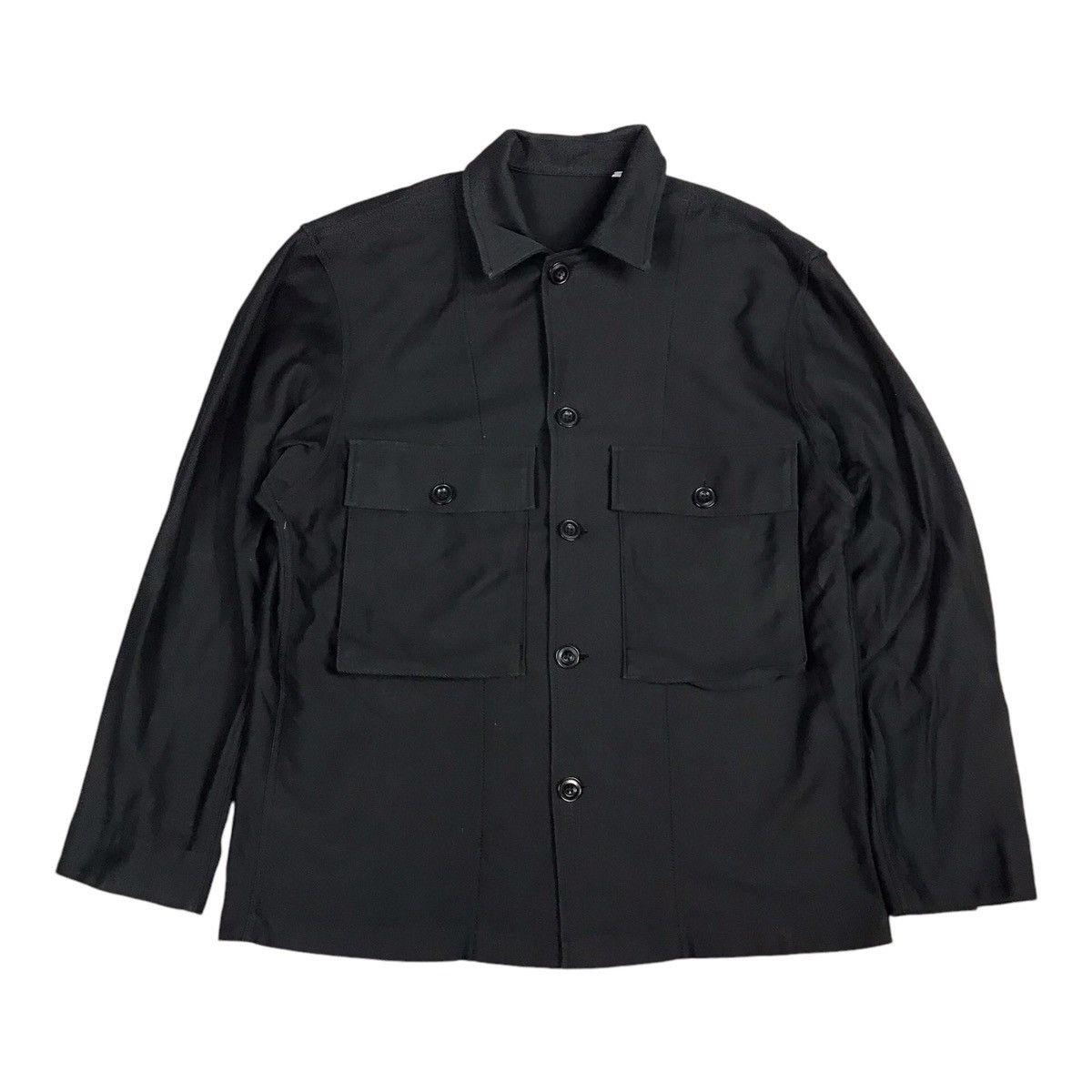 Christophe Lemaire × Japanese Brand LEMAIRE X UNIQLO DOUBLE POCKET BUTTON JACKET Size US M / EU 48-50 / 2 - 1 Thumbnail