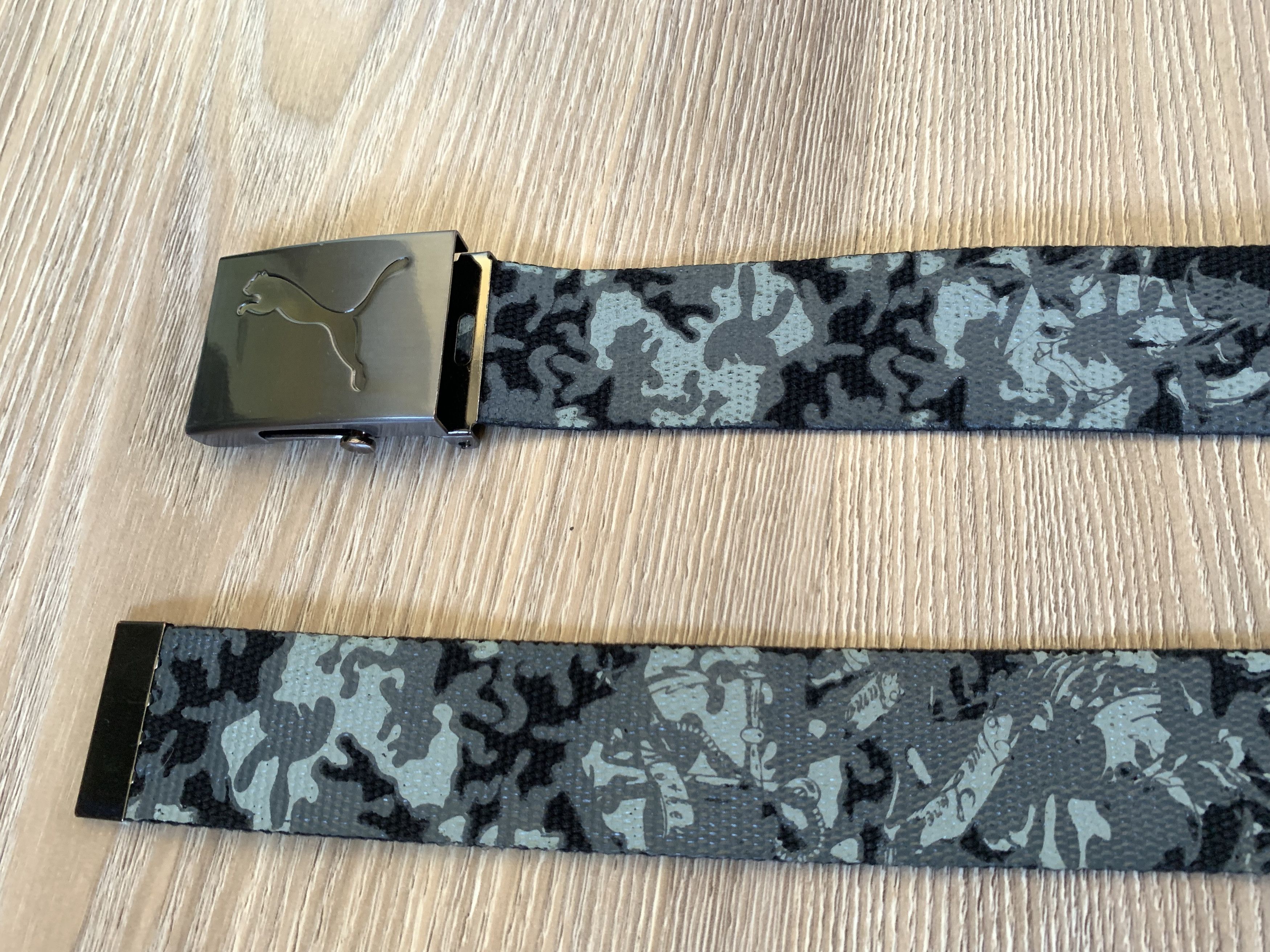 Puma Puma Camo Textile Belt Size ONE SIZE - 7 Thumbnail