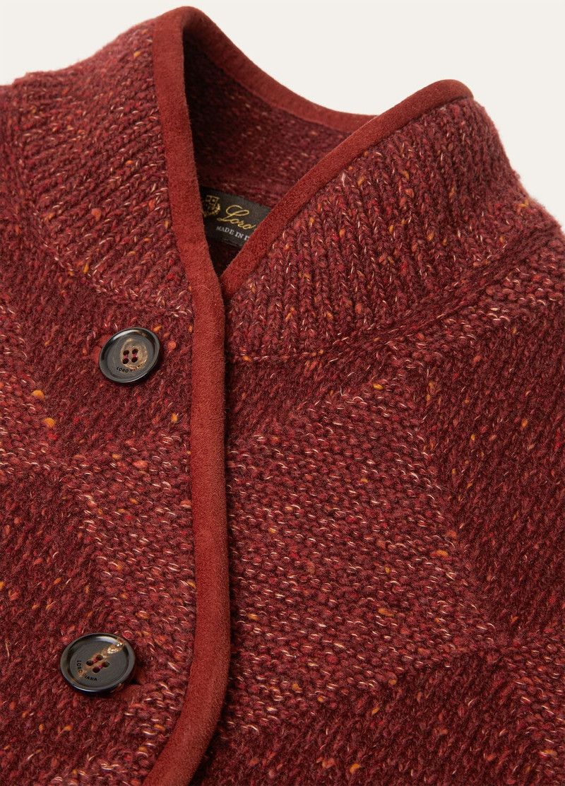 Loro Piana o1srvl11e0526 FAO9792 Cernobbio Jacket in Red Size S / US 4 / IT 40 - 7 Thumbnail