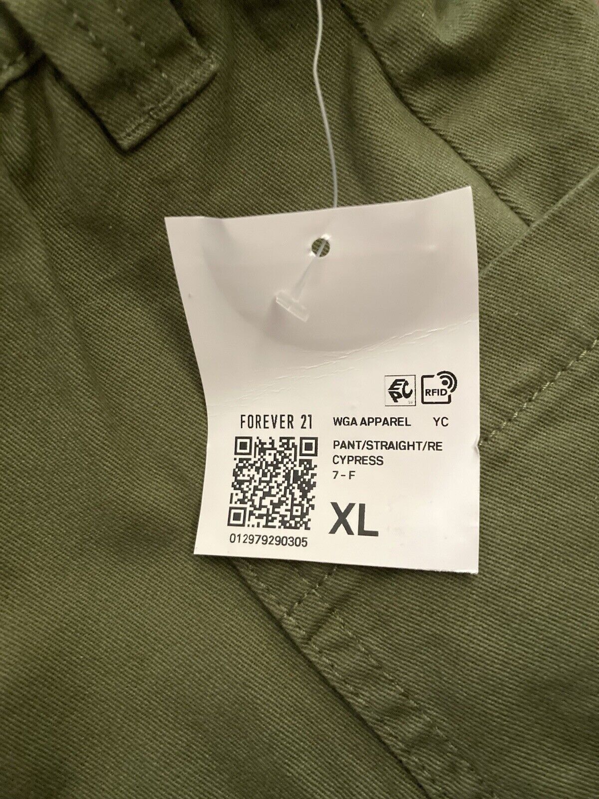Designer × Forever 21 Forever 21 Y2K Star Womens Mid Rise Straight Cargo Pant XL Size 38" / US 16 / IT 52 - 5 Thumbnail