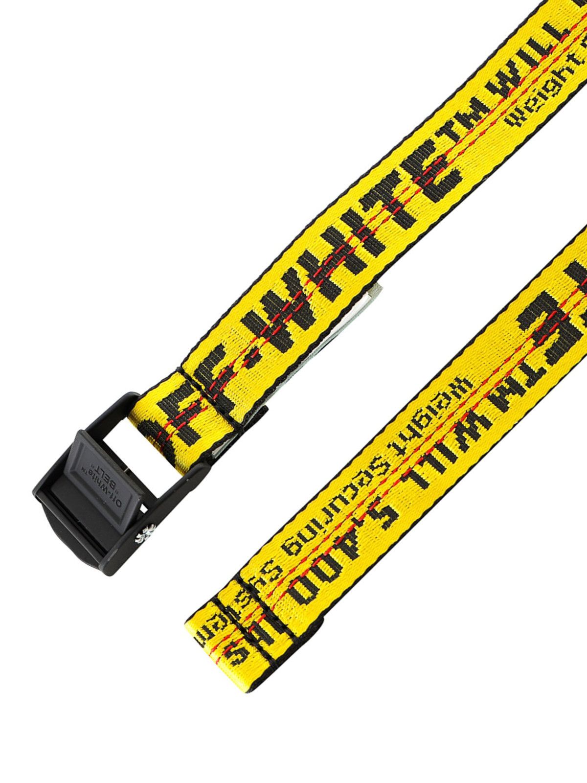 Off-White o1rshd DUP Size: OS/ Classic Mini Industrial Belt in Yellow Size ONE SIZE - 2 Thumbnail