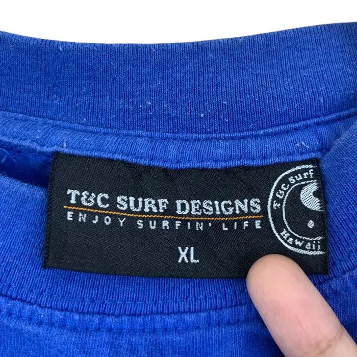 Vintage Vintage T&C SURF DESIGNS Hawaii Flame Tattoo Tee Shirt Size US XL / EU 56 / 4 - 6 Thumbnail