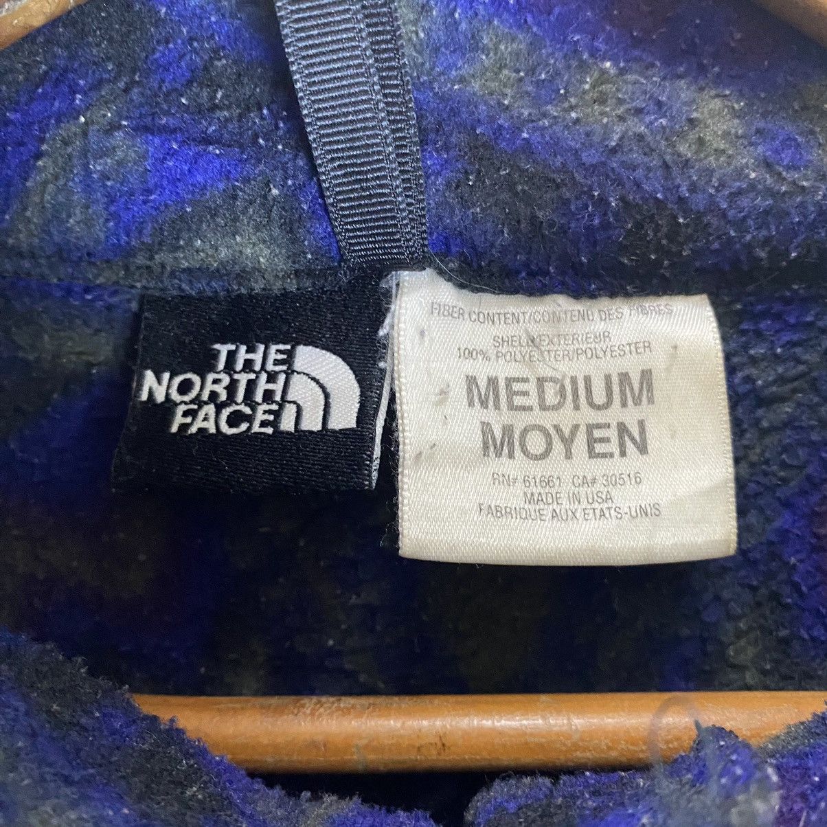 The North Face Vintage The North Face printed fleece zipper jacket Size US M / EU 48-50 / 2 - 8 Thumbnail