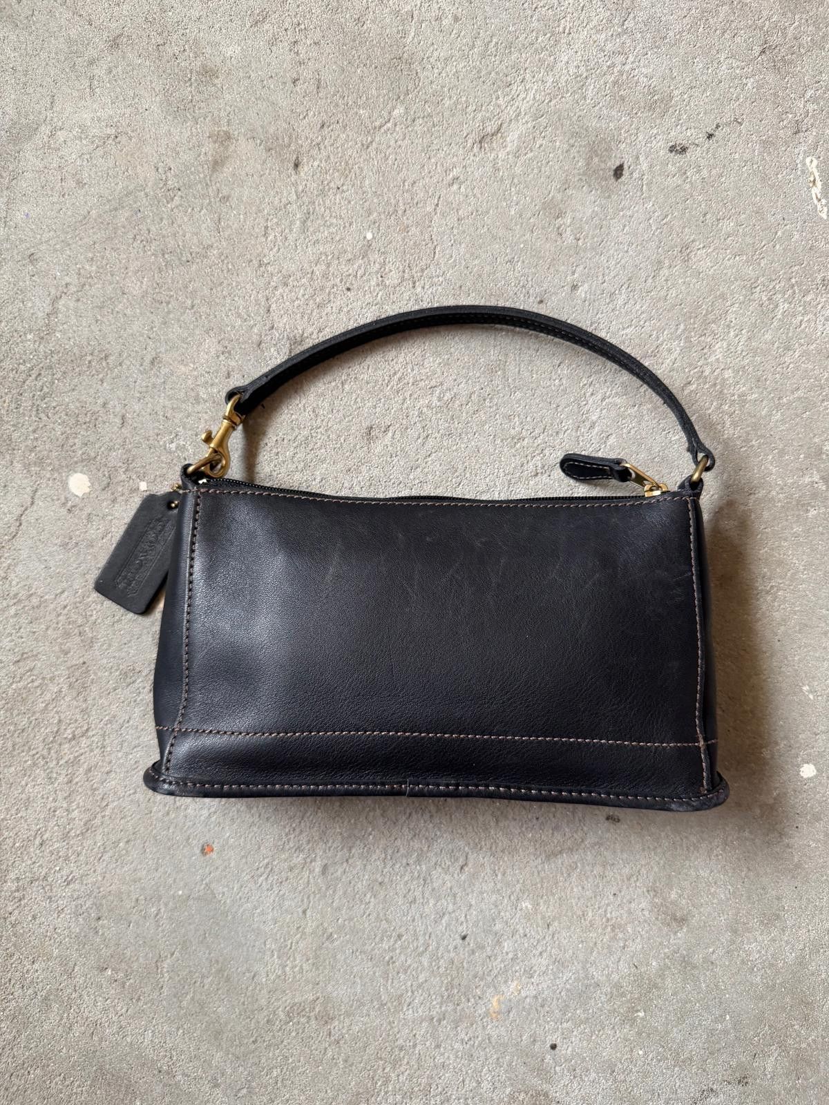 Coach Coach Leather Shoulder Bag Black Size ONE SIZE - 6 Thumbnail