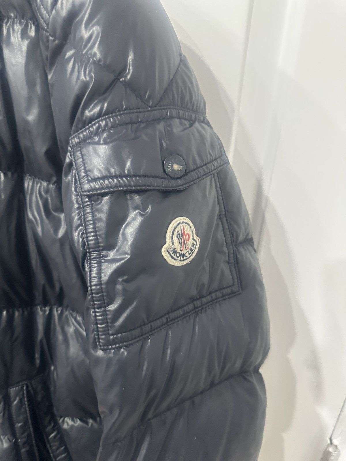 Moncler Moncler Maya Dark Navy Blue Size US L / EU 52-54 / 3 - 2 Thumbnail