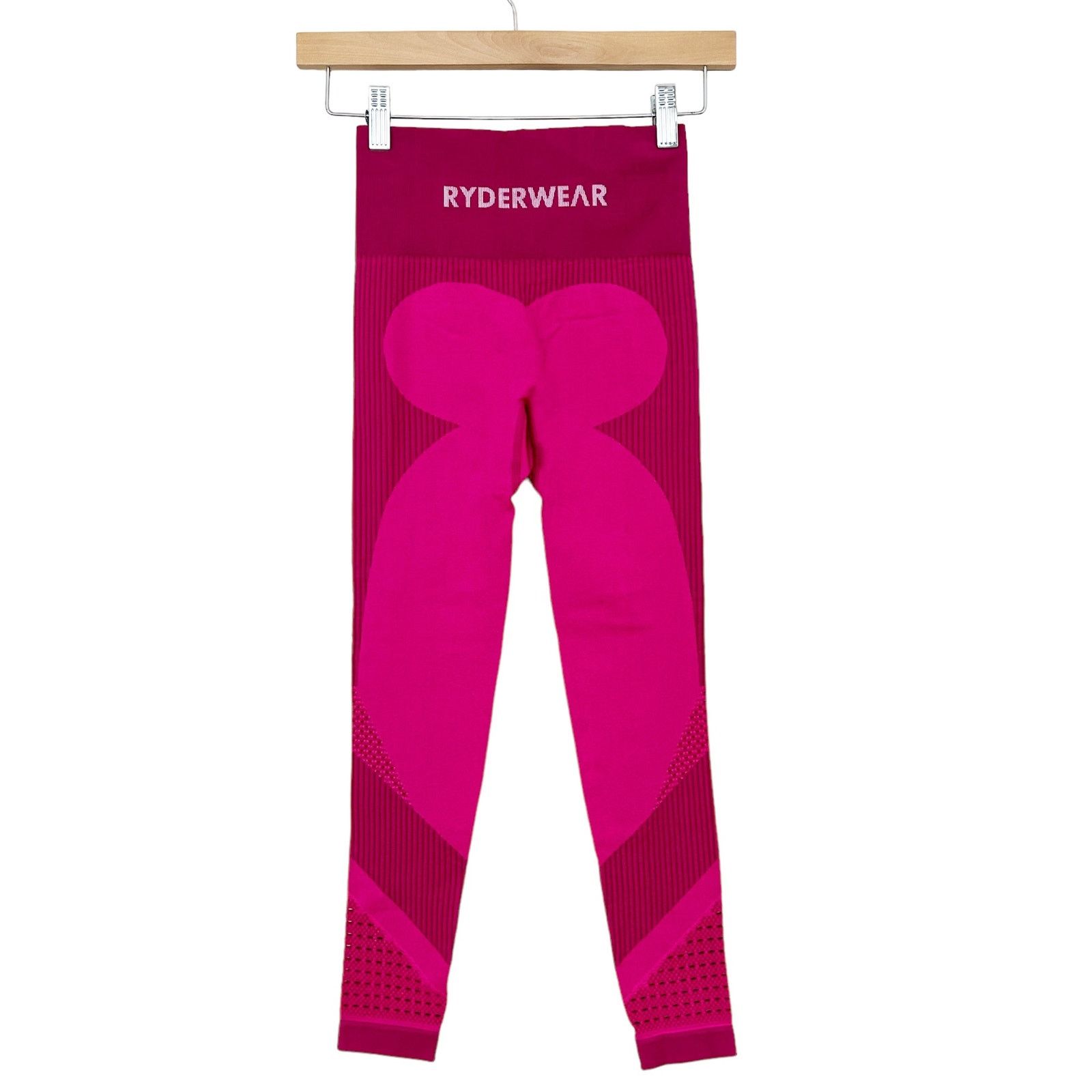 Other Ryderwear Pink Seamless Leggings Size 24" / US 00 / IT 34 - 5 Thumbnail
