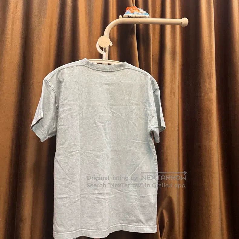 Balenciaga Balenciaga Haze Blue Keyhole Short-Sleeve T-Shirt Size US S / EU 44-46 / 1 - 6 Thumbnail