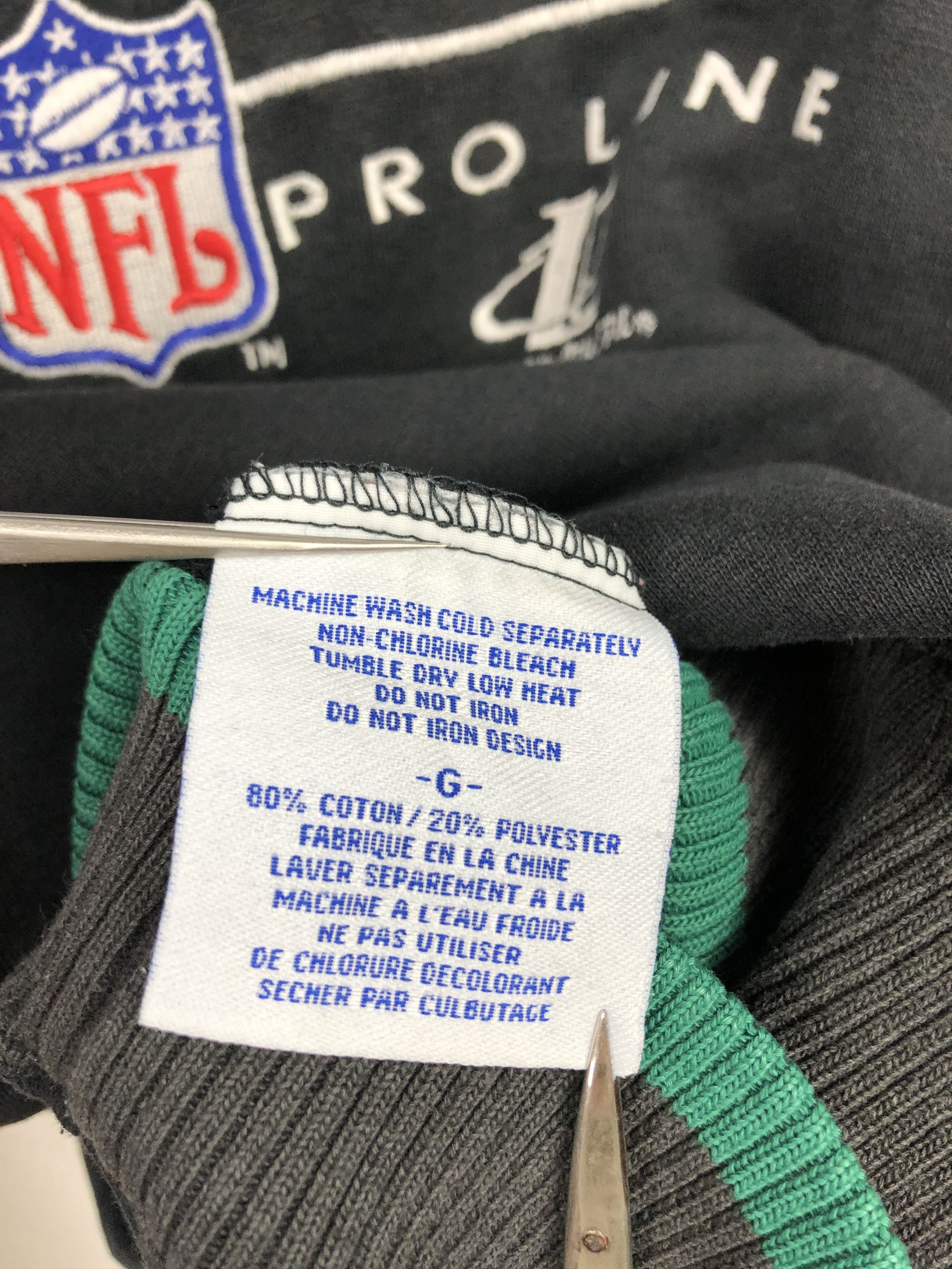 NFL × Pro Line × Vintage Vintage 90's Pro Line New York Jets NFL Crewneck Sweatshirt Size US L / EU 52-54 / 3 - 8 Thumbnail