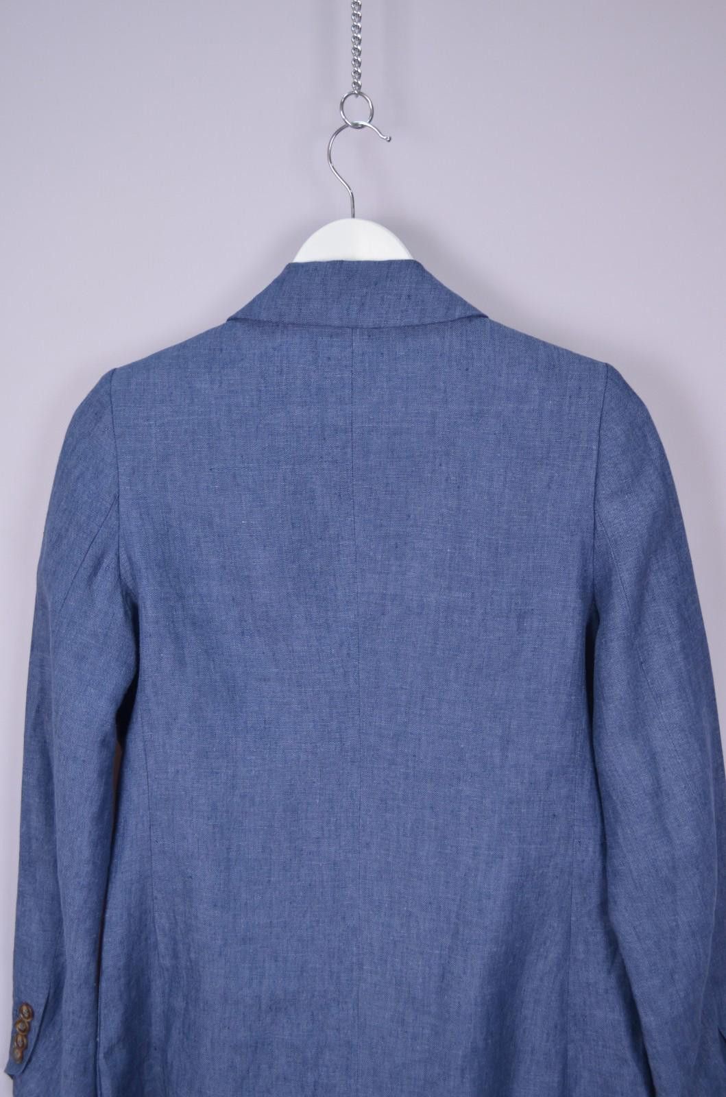 Designer Wyse Alaina Linen Jacket Size 2 US6 Double Breasted Blazer Size M / US 6-8 / IT 42-44 - 10 Thumbnail