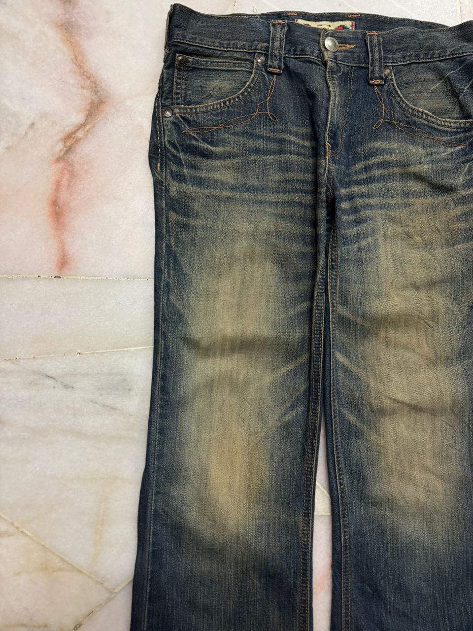 Edwin 💥Flare💥Vintage Edwin XV Insane Rusty Mudwash Bootcut Jeans Size US 29 - 4 Thumbnail