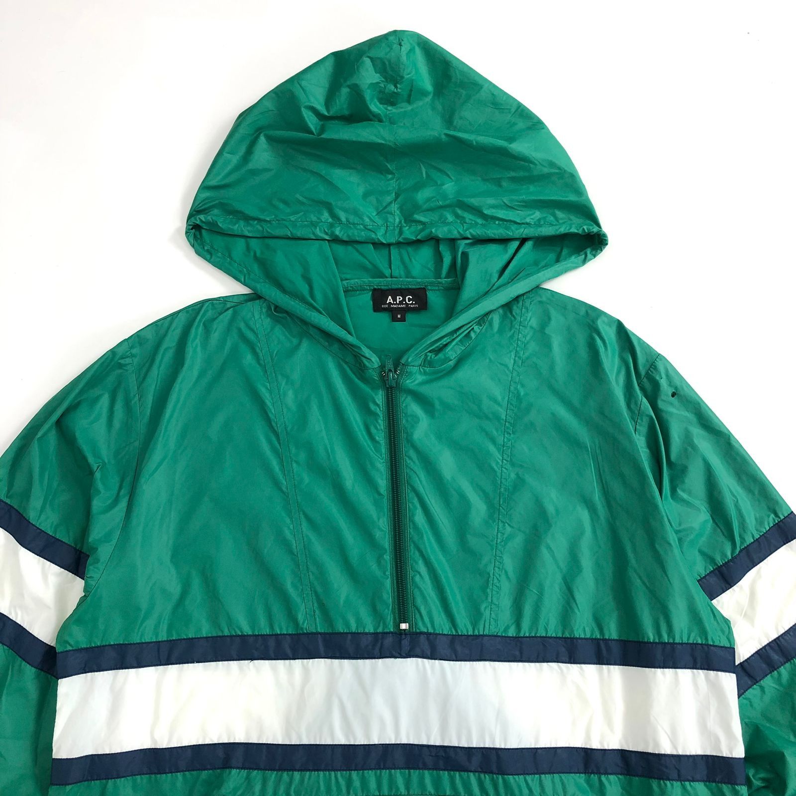 A.P.C. × Japanese Brand × Vintage APC Cagoule Packable Jacket Size US M / EU 48-50 / 2 - 2 Thumbnail