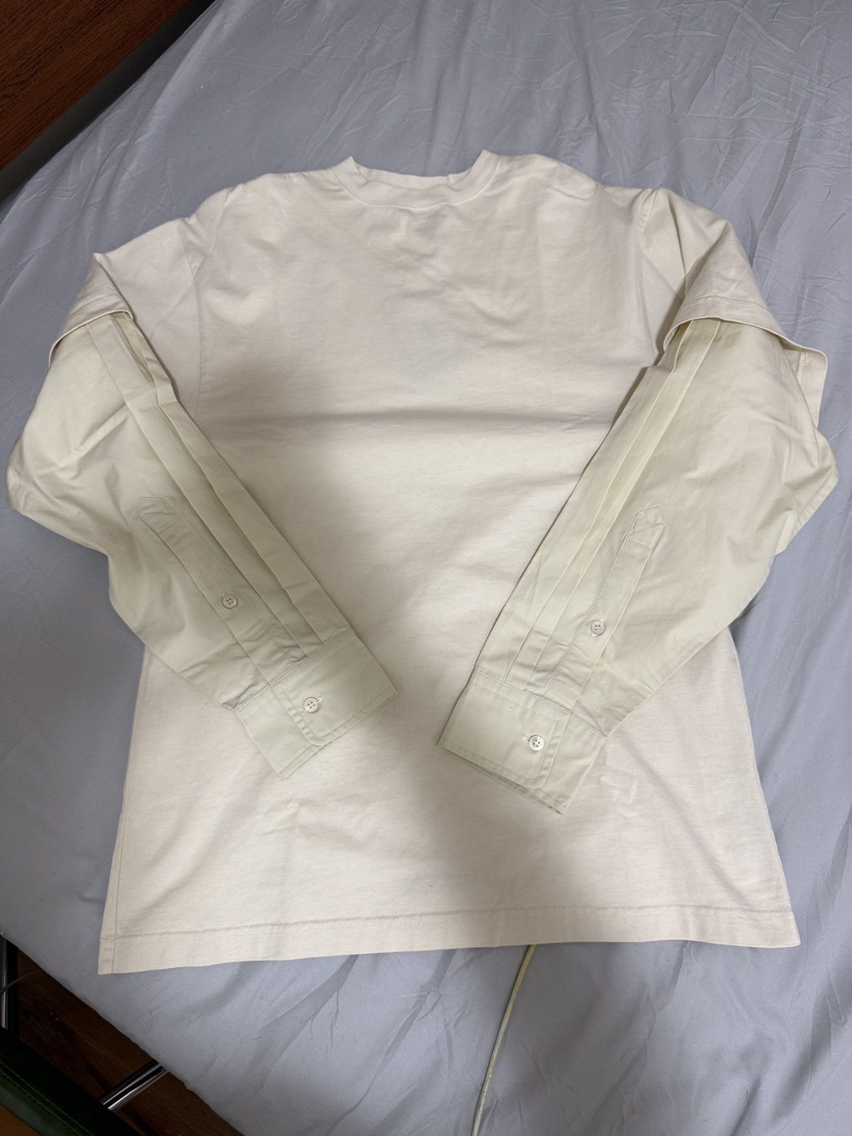 Balenciaga Balenciaga Long Sleeve Layered Shirt Size US S / EU 44-46 / 1 - 2 Thumbnail